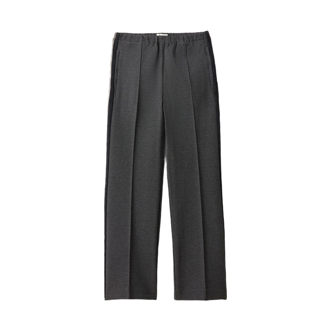 MP1935-18FQ-F0308 (W) Miu Miu Fabric Stitch Knit Pants Anthracite Gray