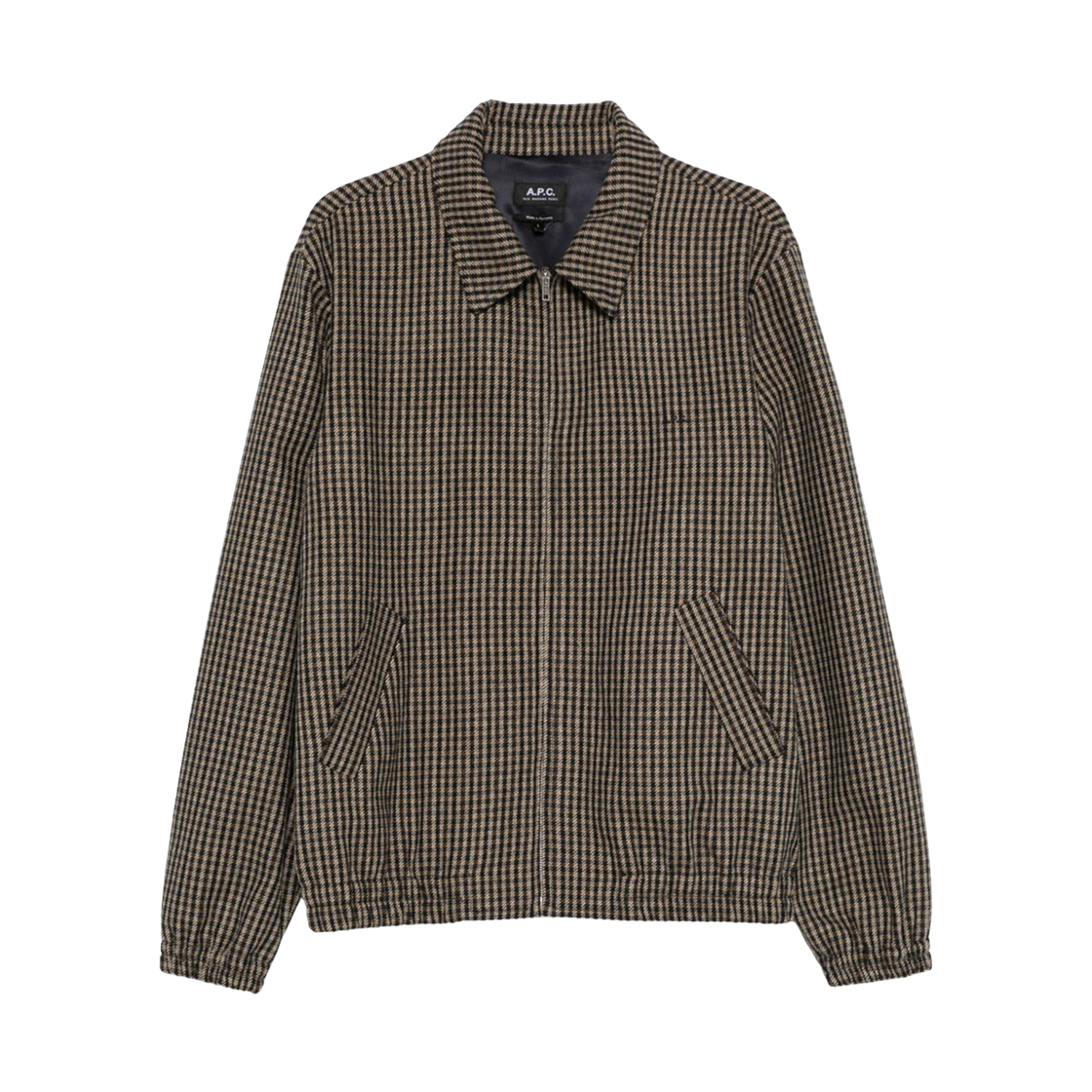 WOASP-M32018-CAA A.P.C. Gilbert Shirt Jacket Brown