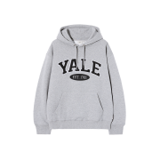 Yale 2 Tone Arch Hoodie Grey