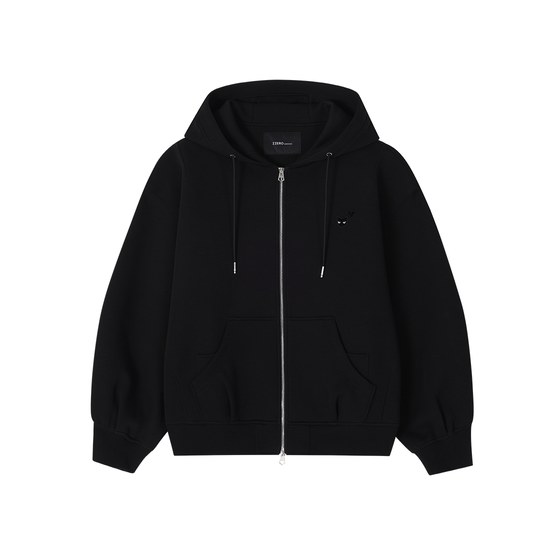 SH5TS803BK SONGZIO ZZERO Love Panther Hood Zip Up Black