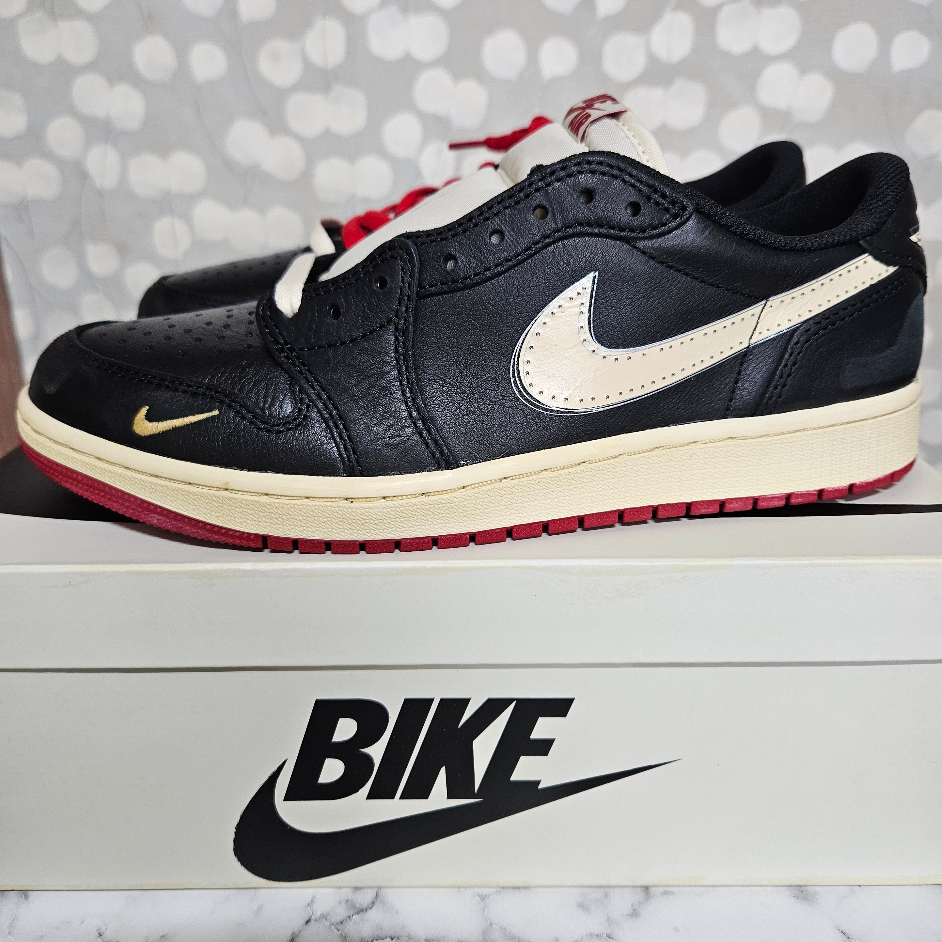 Jordan 1 x Nigel Sylvester Retro Low OG Better With Time 착용 스타일 - 4