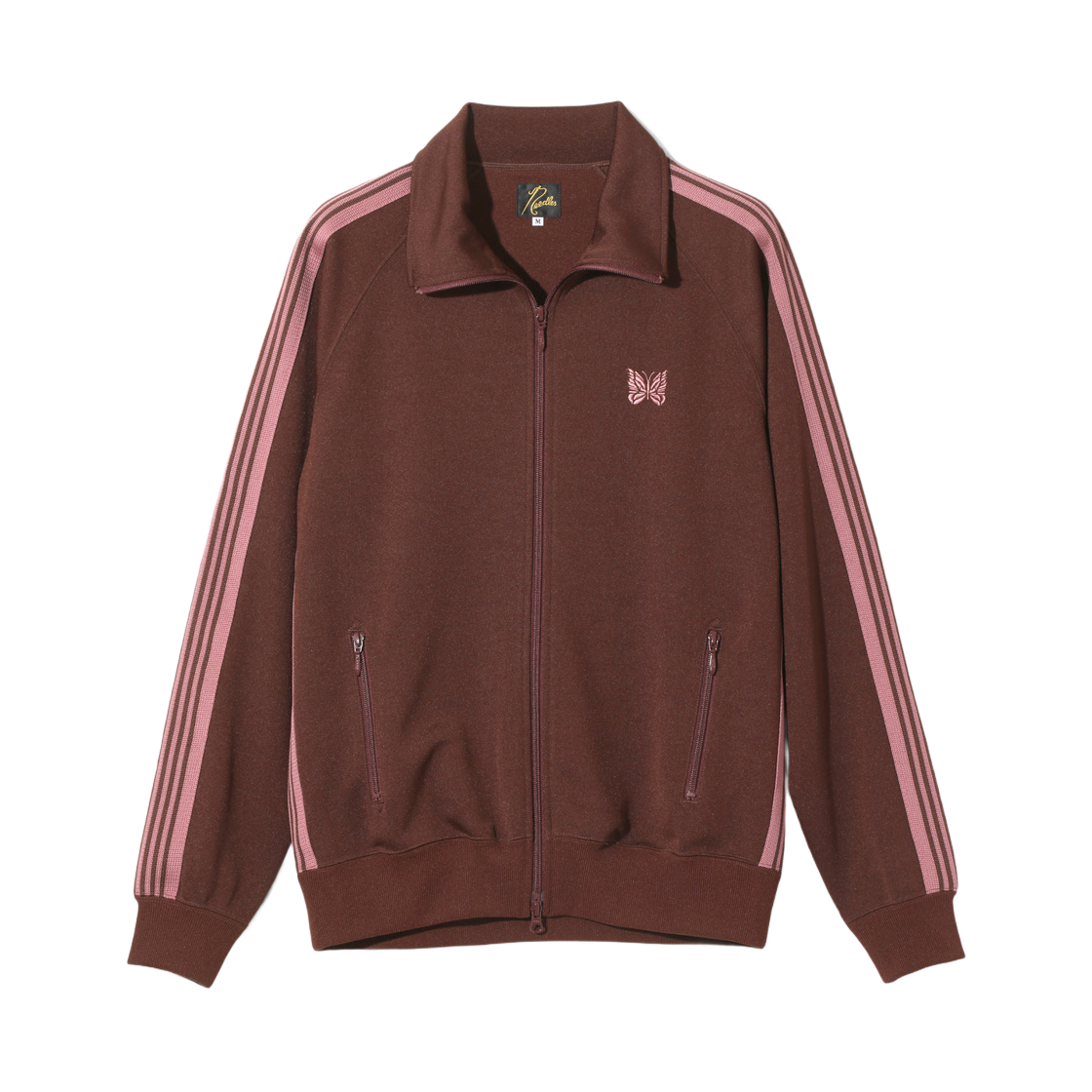 RW314A Needles Track Jacket Poly Smooth Brown