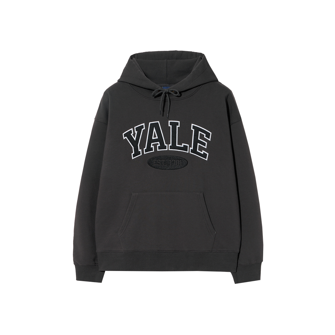 YEF1HD301SCH Yale 2 Tone Arch Hoodie Charcoal