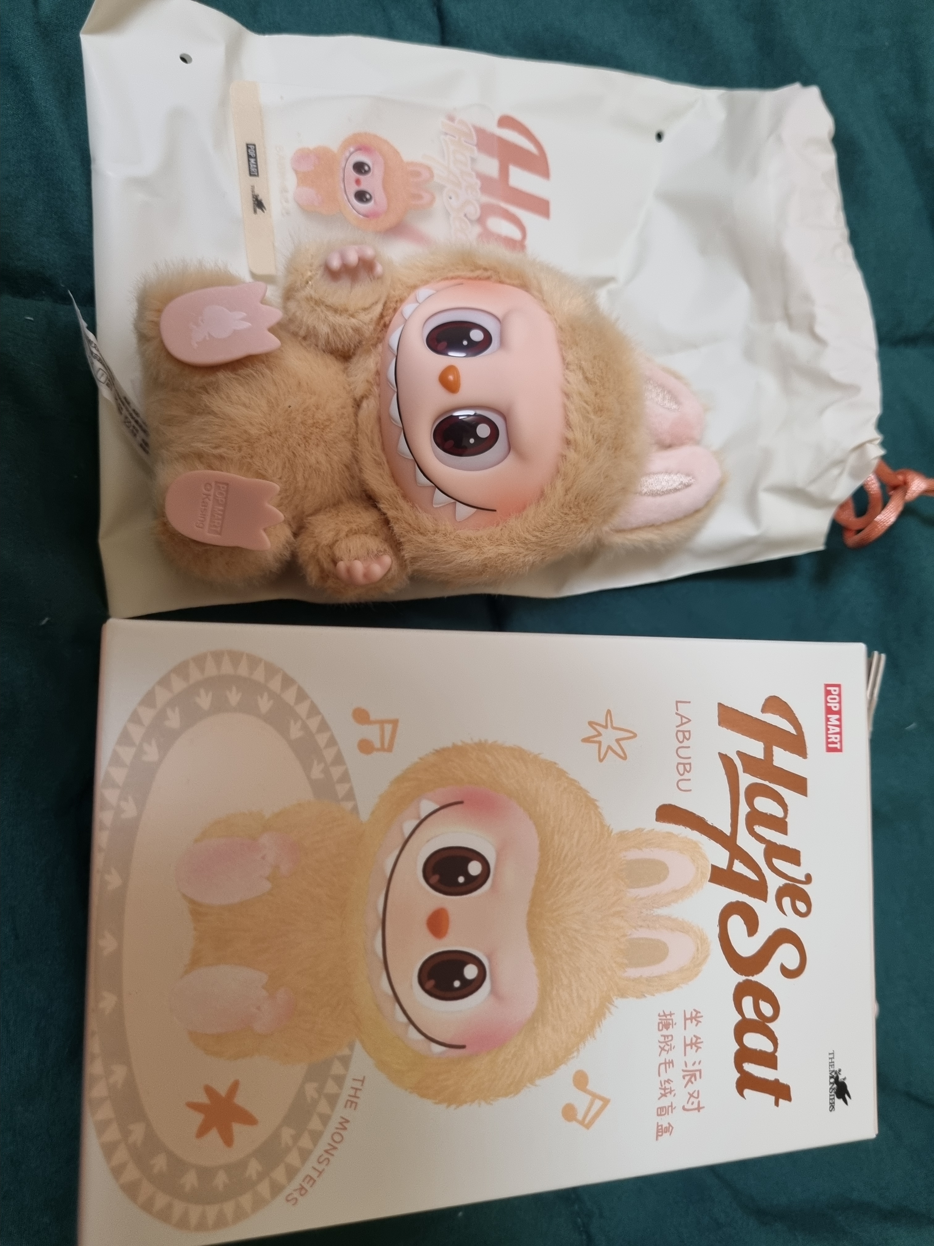 Pop Mart Labubu Let's Play Together Doll Series Sealed Case (1 Blind Box) 착용 스타일
