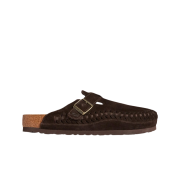 Birkenstock x Kith Boston Braided Suede Leather Mocca - Regular