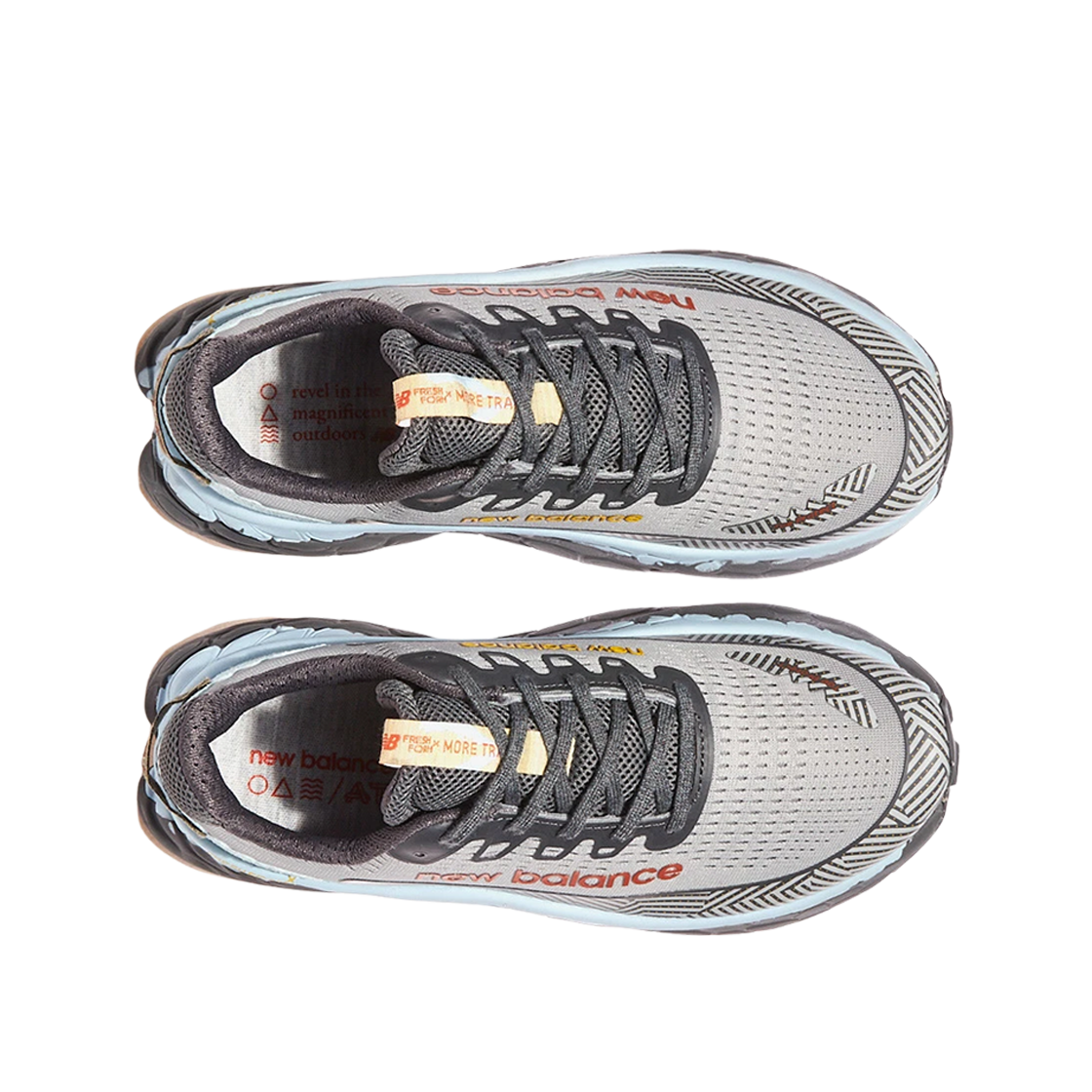 뉴발란스 프레쉬 폼 x 모어 트레일 v3 레인 클라우드 쿼리 블루 - 4E X와이드(New Balance Fresh Foam x More Trail v3 Rain Cloud Quarry Blue - 4E XWide) - 2