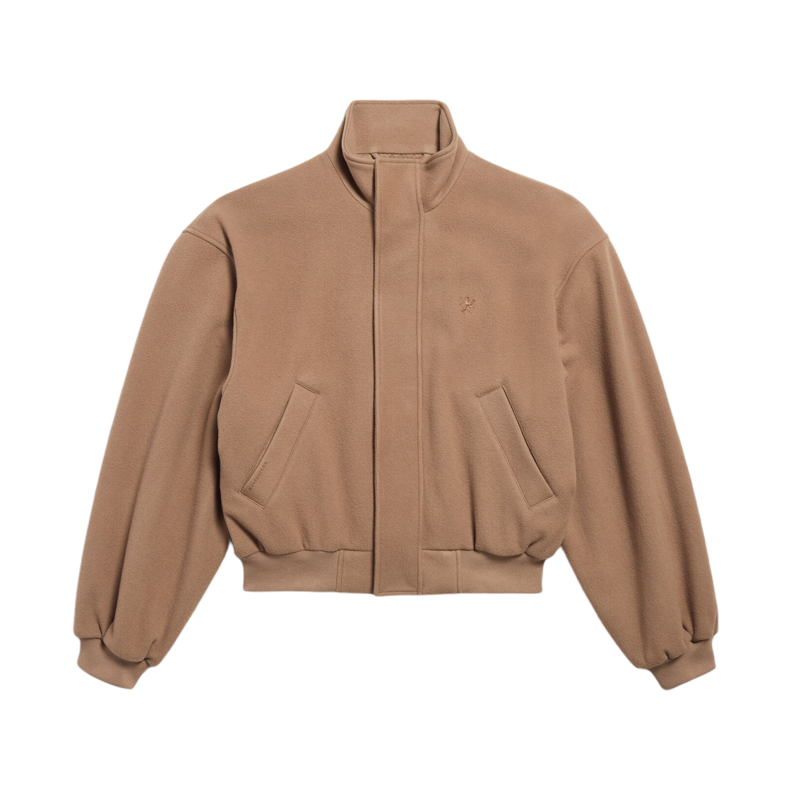 850619TQU142602 Balenciaga Blouson In Camel