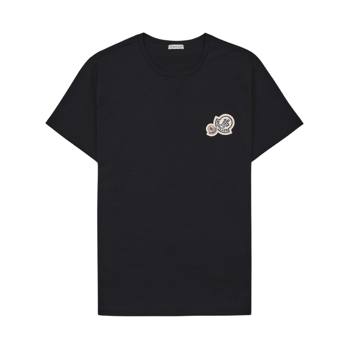 몽클레르 더블 로고 티셔츠 블랙 - 23SS | Moncler | KREAM