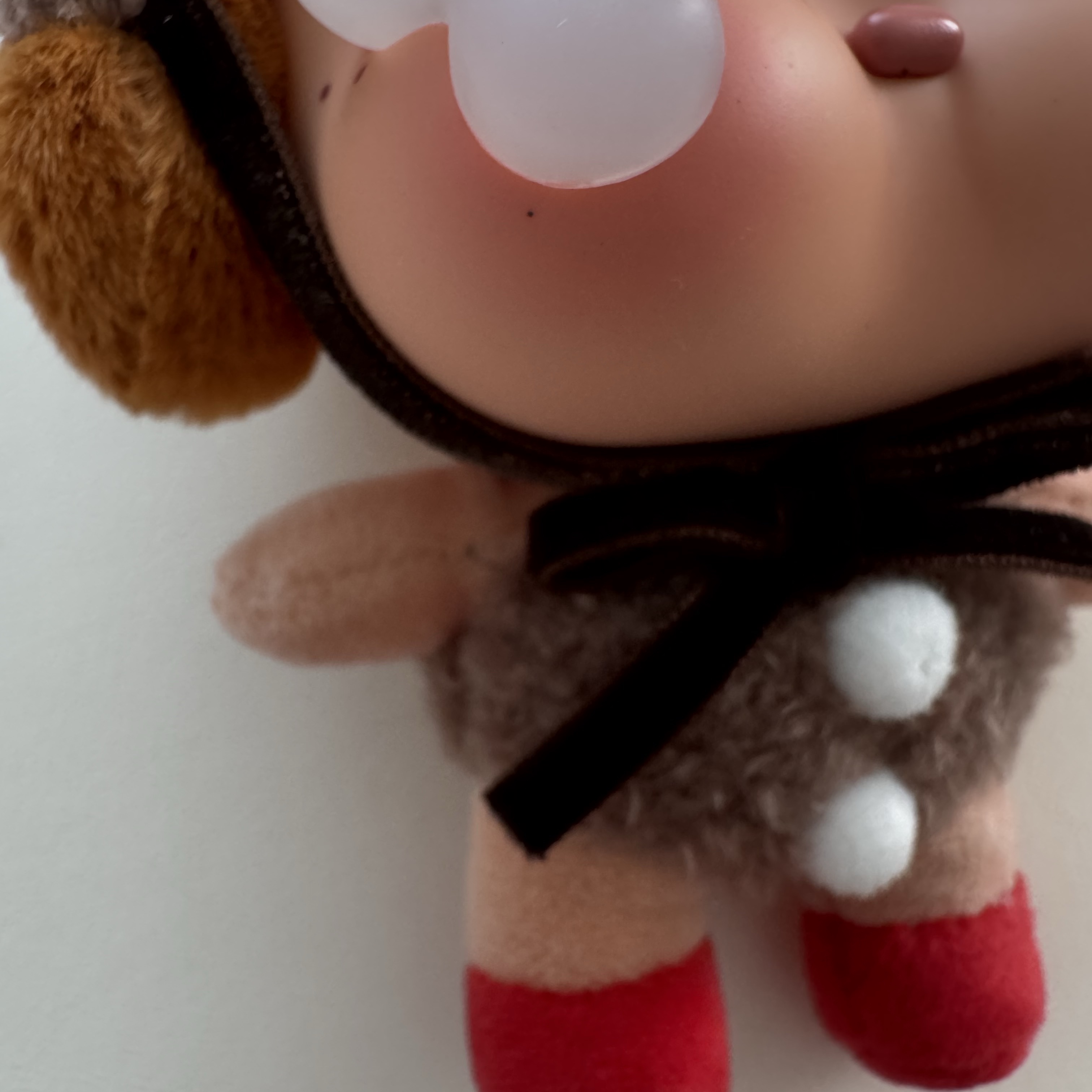 Pop Mart Crybaby Crying Again Series Plush Keyring Love Makes Us Cry (Opened Case) 착용 스타일 - 2