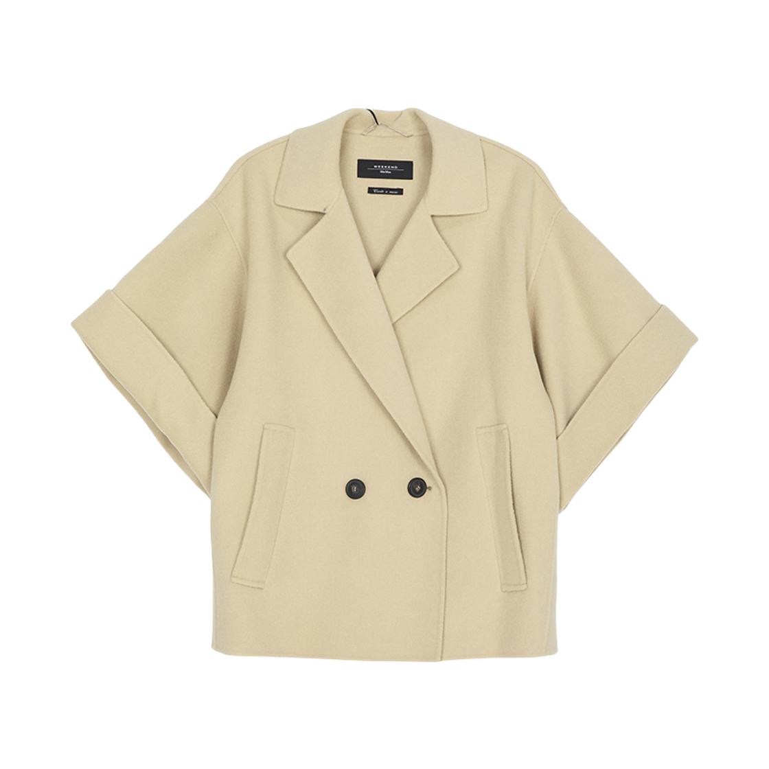 (W) 위켄드 막스마라 페라 코트 베이지((W) Weekend Max Mara Coat Beige)