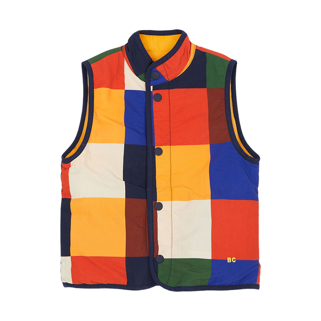 B225AC127 (Kids) Bobo Choses Reversible Vest Multi