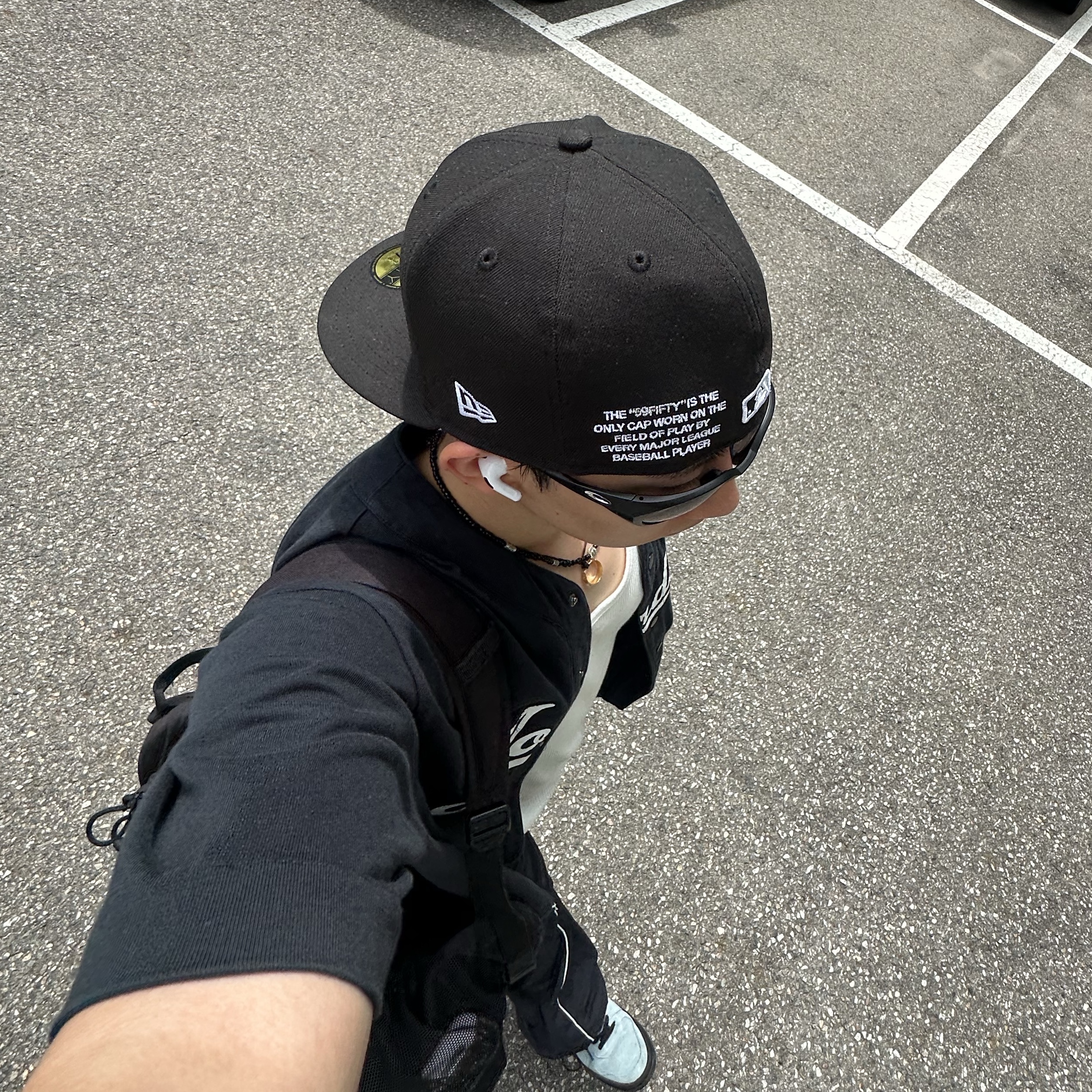 Oakley Eye Jacket Redux Matte Black Frame Prizm Grey Lenses High Bridge Fit 착용 스타일