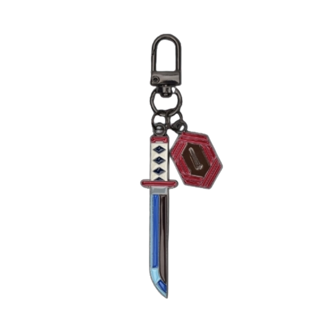 귀멸의 칼날 일륜도 키링 토미오카 기유(Demon Slayer Kimetsu No Yaiba Nichirin Sword Keyring Tomioka Giyu)