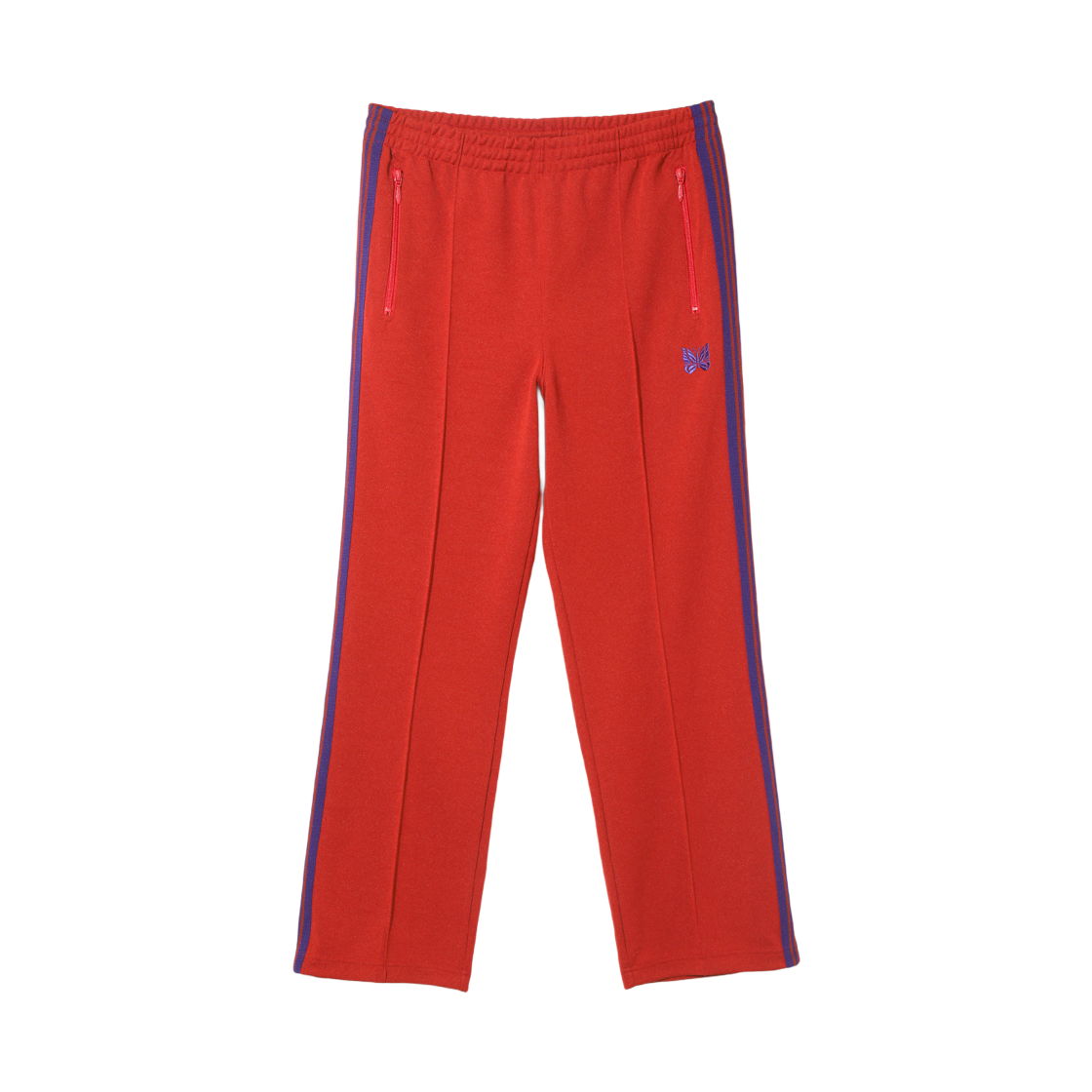 RW316C Needles Track Pant Poly Smooth Red
