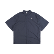 Nike ACG Orb Weaver UV Repel Short Sleeve Shirt Thunder Blue Smoky Blue - Asia