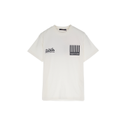 Louis Vuitton Multi Logo Monogram Flower Printing Mens T Shirt S White