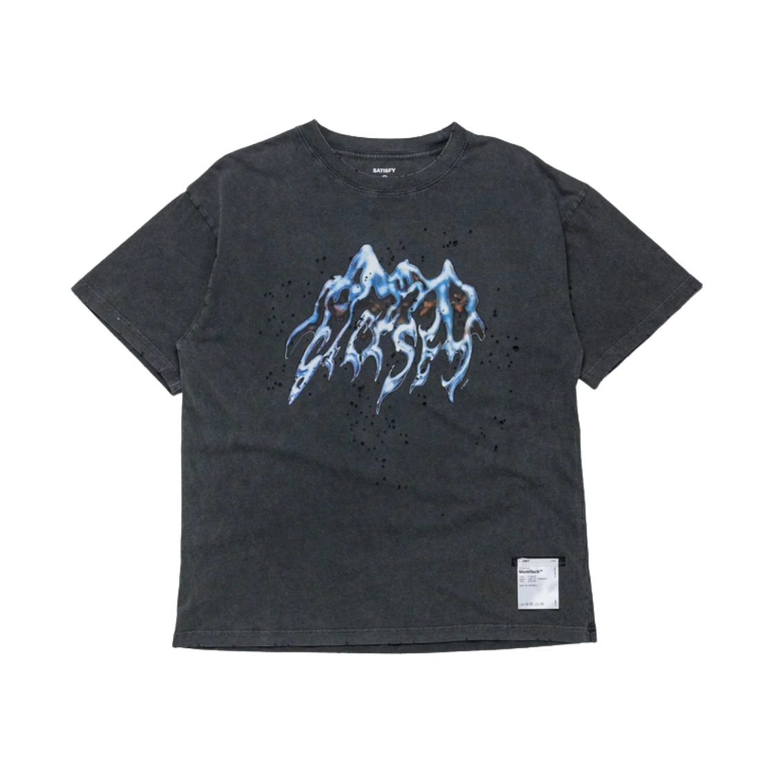 11006-AB-LG2 Satisfy Mothtech T-Shirt Aged Black