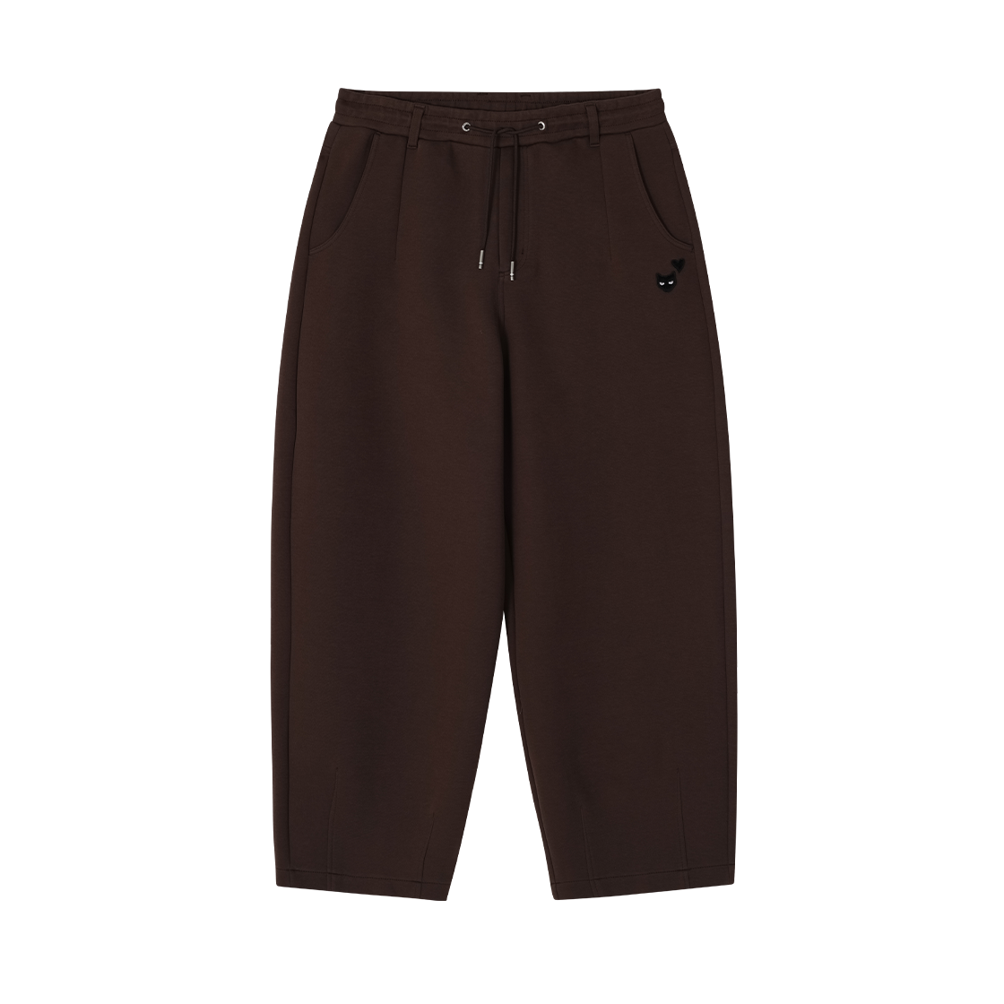 SH5PT804BR SONGZIO ZZERO Love Panther Wide Sweatpants Brown