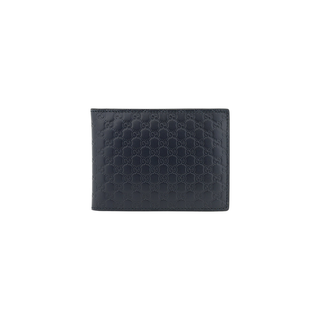 구찌 마이크로 GG 시마 롱 반지갑 네이비(Gucci Micro GG Ssima Bi-Fold Long Wallet Navy) - 1