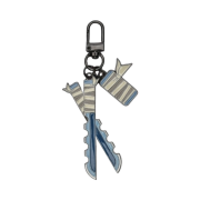 Demon Slayer Kimetsu No Yaiba Nichirin Sword Keyring Hashibira Inosuke