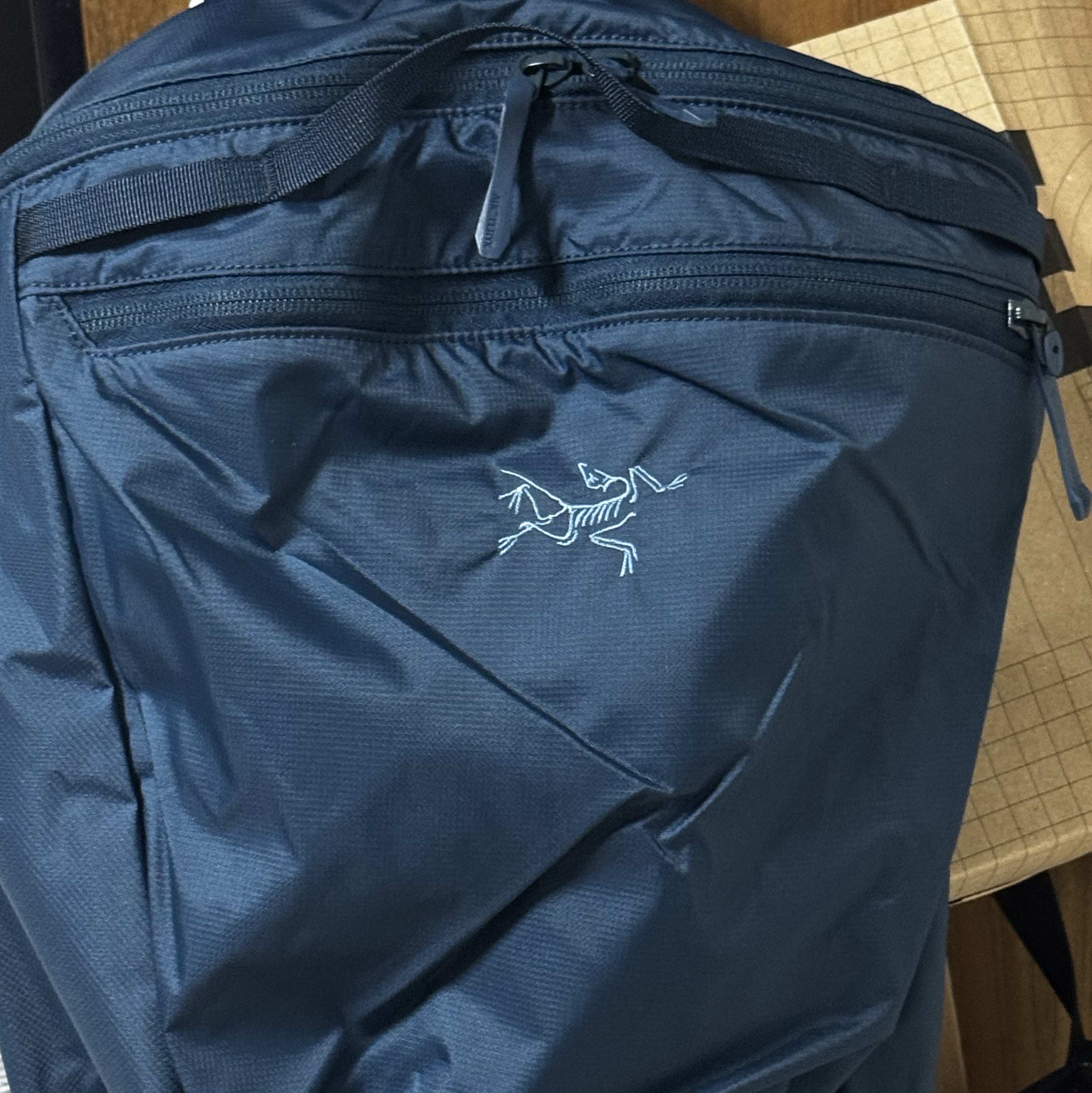 Arc'teryx Heliad 15 Backpack Nightscape 착용 스타일