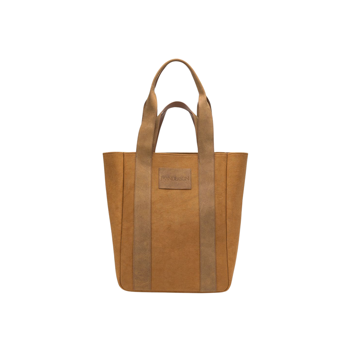 HB0660FA0388604 JW Anderson Workwear Cabas Tote Bag Caramel