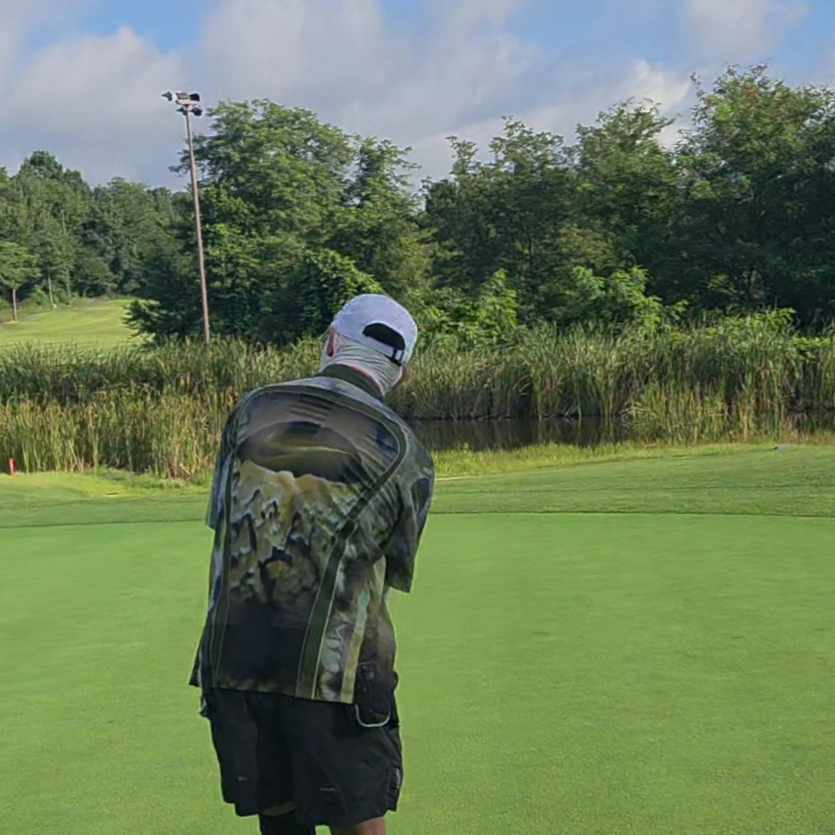 Nike x Drake Nocta Opal Tito Neeks Button Down Short Sleeve Top Pilgrim (FV1939-378), Nike x Drake Nocta Woven Shorts Anthracite (FN8194-060) 착용 스타일 - 3