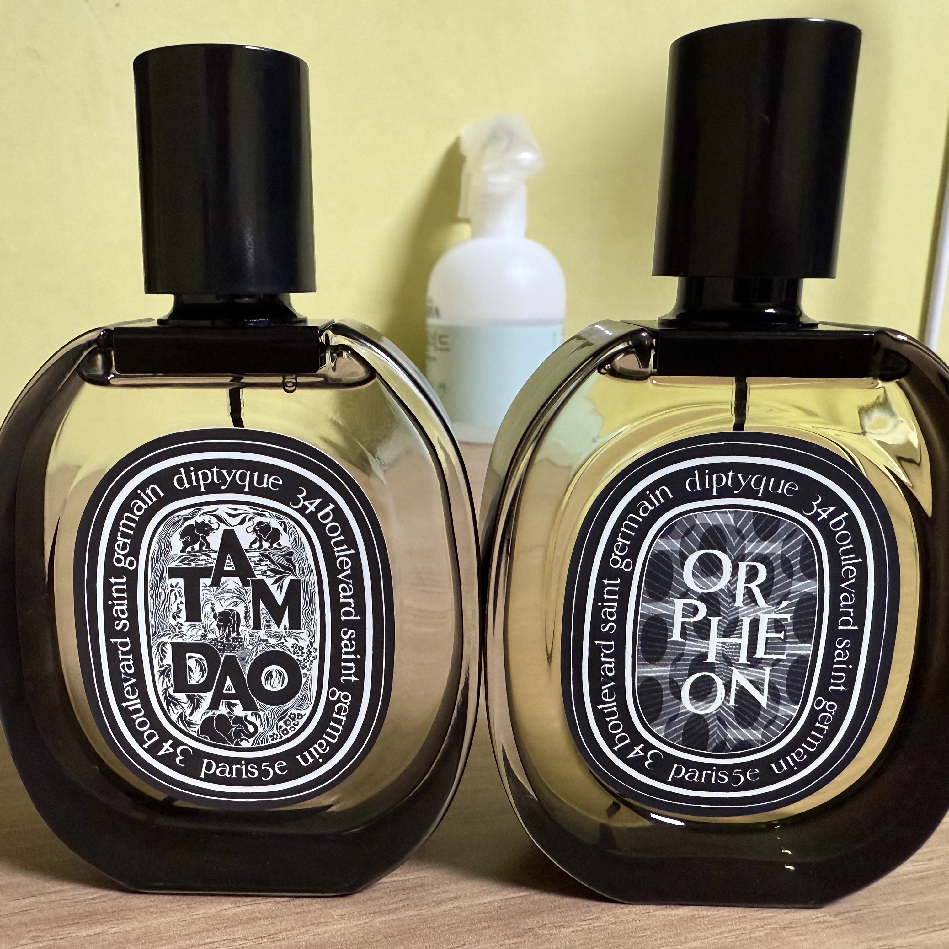 Diptyque Orpheon Eau De Parfum 75ml, Diptyque Tam Dao Eau De Parfum 75ml 착용 스타일