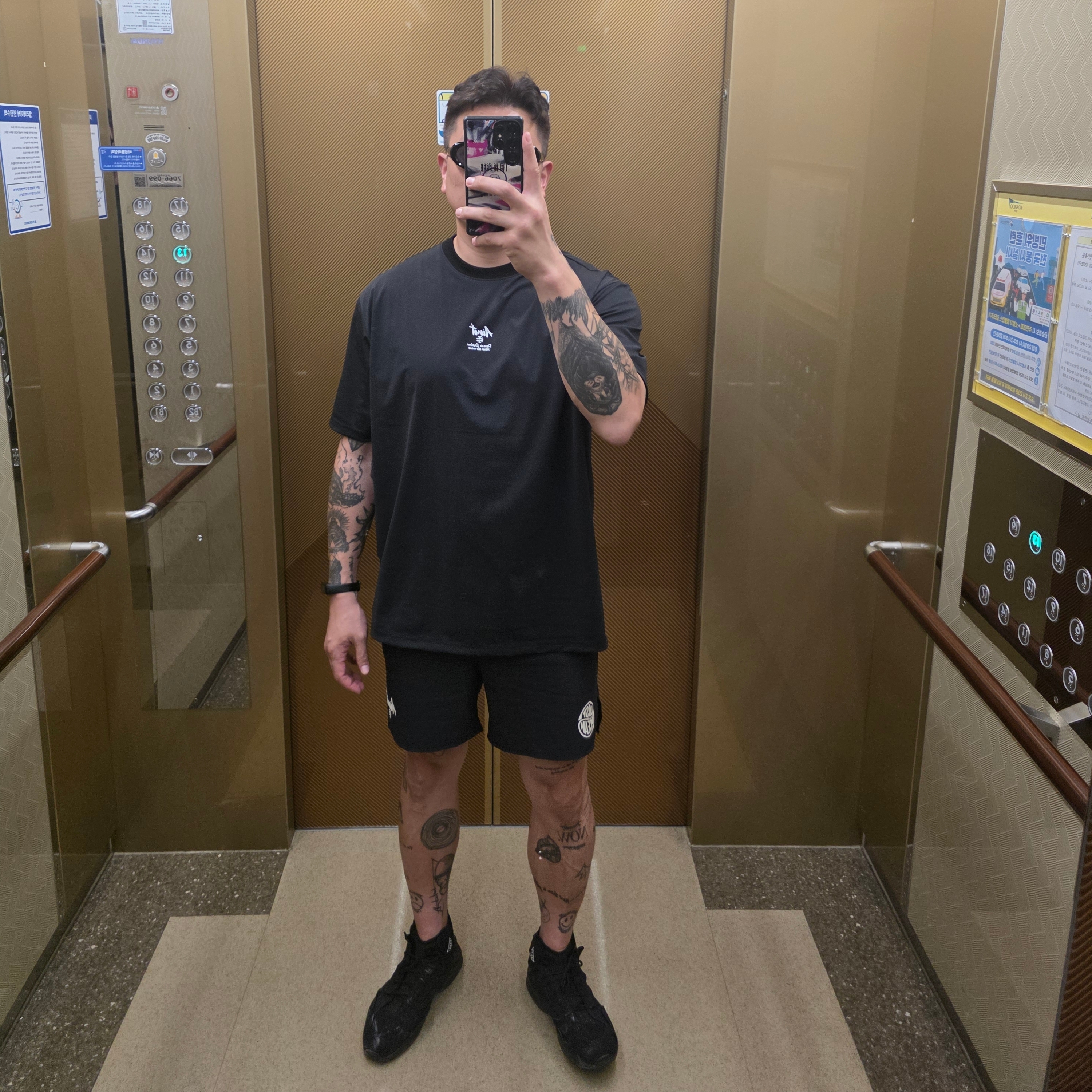 Nike x Comme des Garcons Homme Plus Air Mowabb Black 착용 스타일