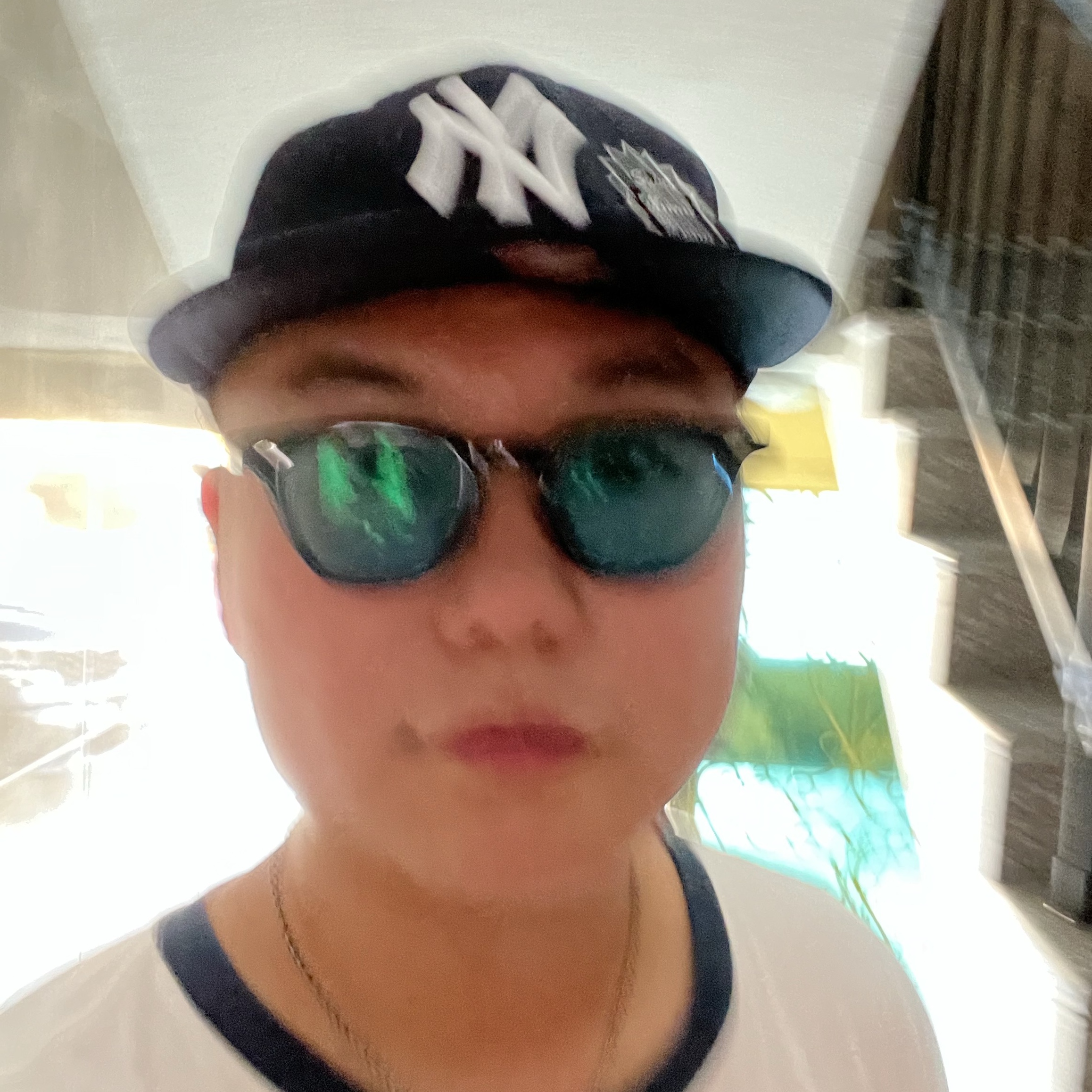 New Era MLB x Saint Mxxxxxx Yankees Cap Navy - 25SS 착용 스타일 - 3