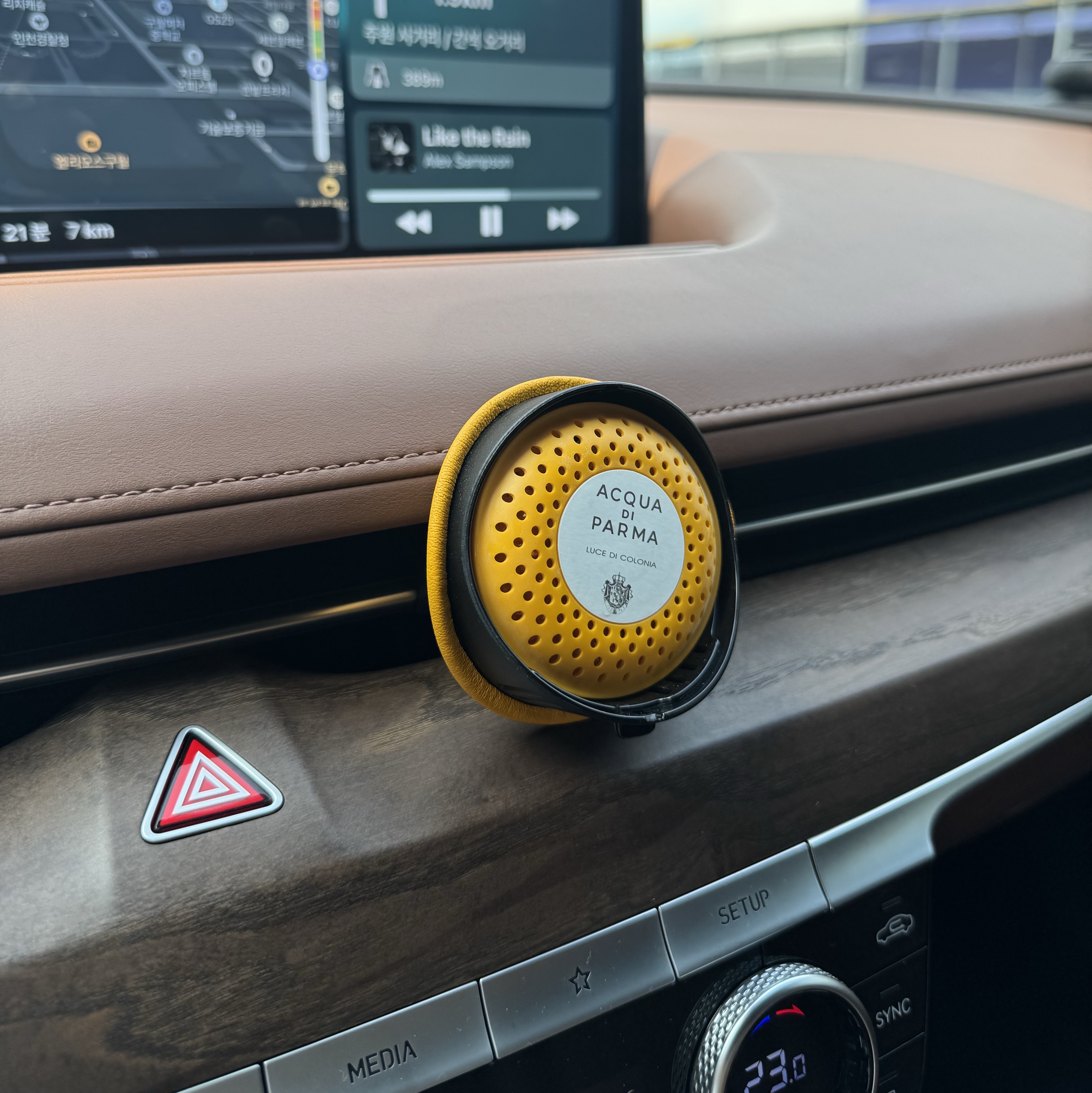Acqua Di Parma Car Diffuser Refill Luce Di Colonia 착용 스타일