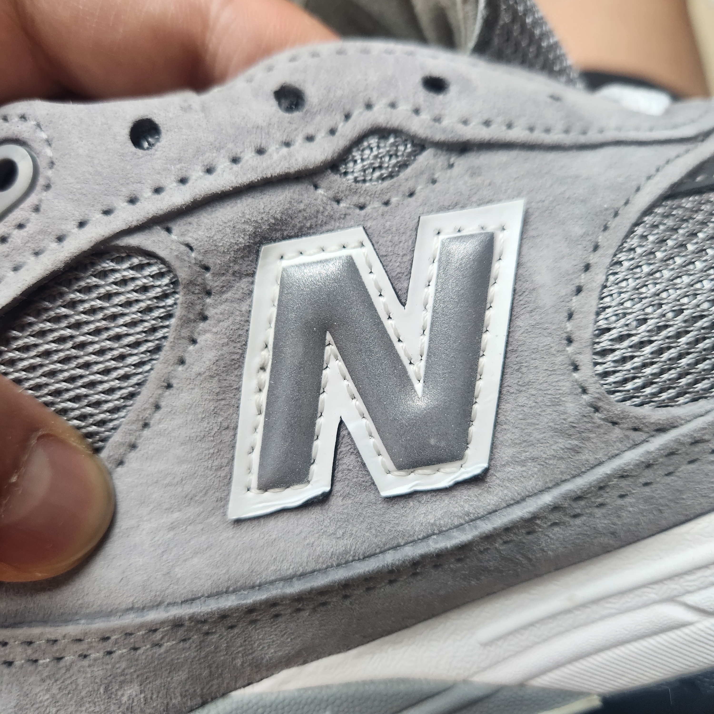 New Balance 993 Made in USA Grey - D Standard 착용 스타일