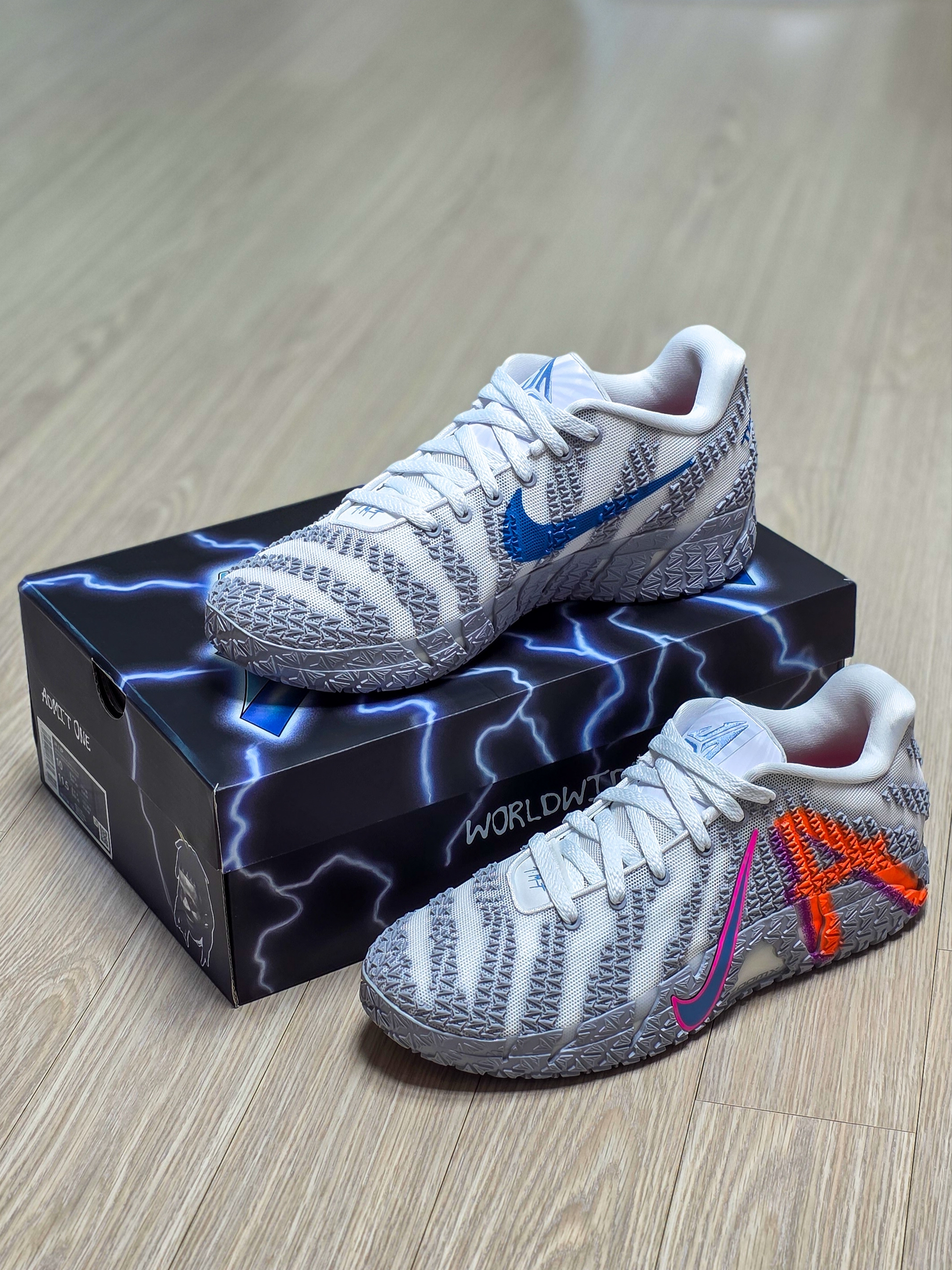 Nike Ja 3 EP Light Show 착용 스타일 - 5