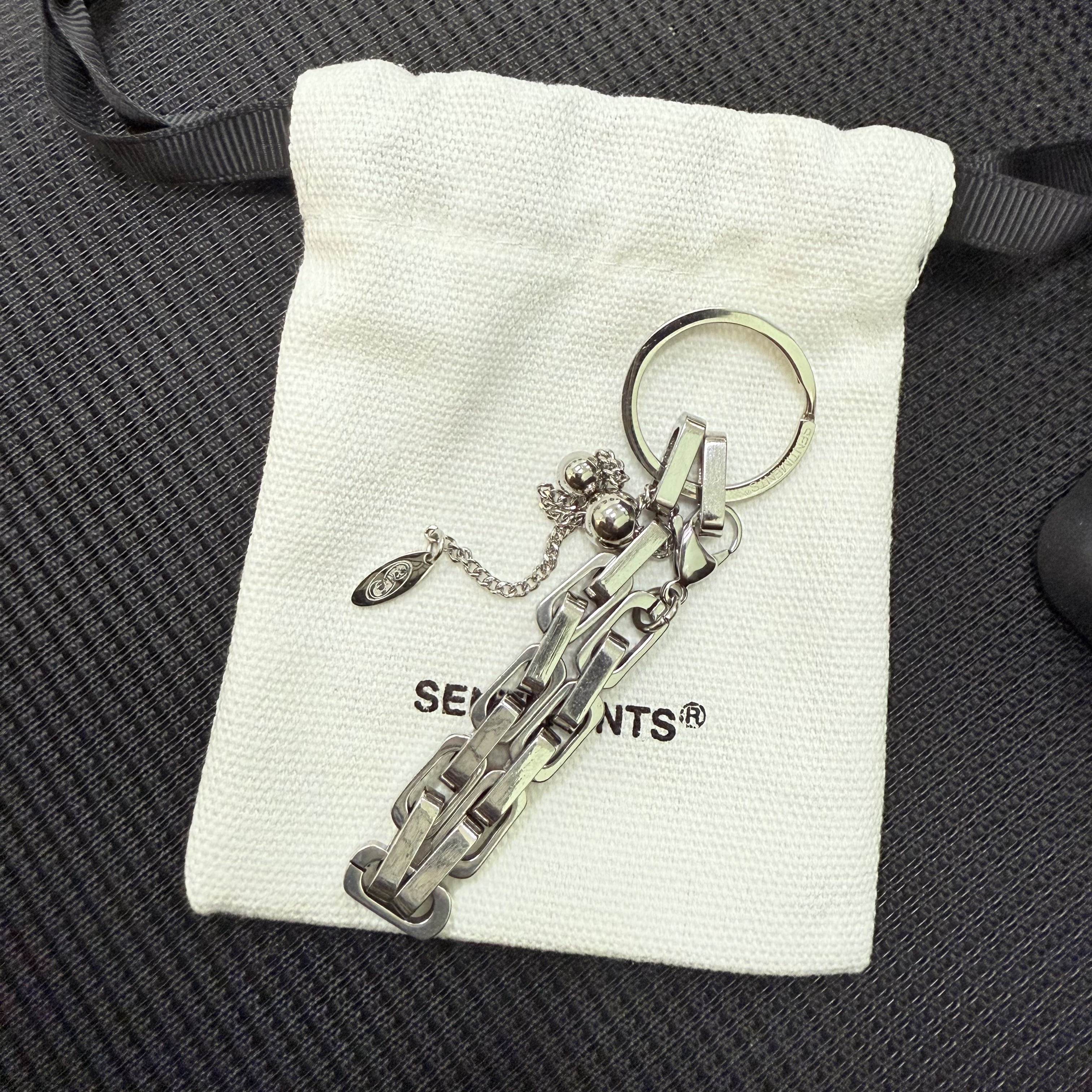 Sentiments No.400 Bracelet Silver, Sentiments No.278 Ring Silver 착용 스타일 - 3