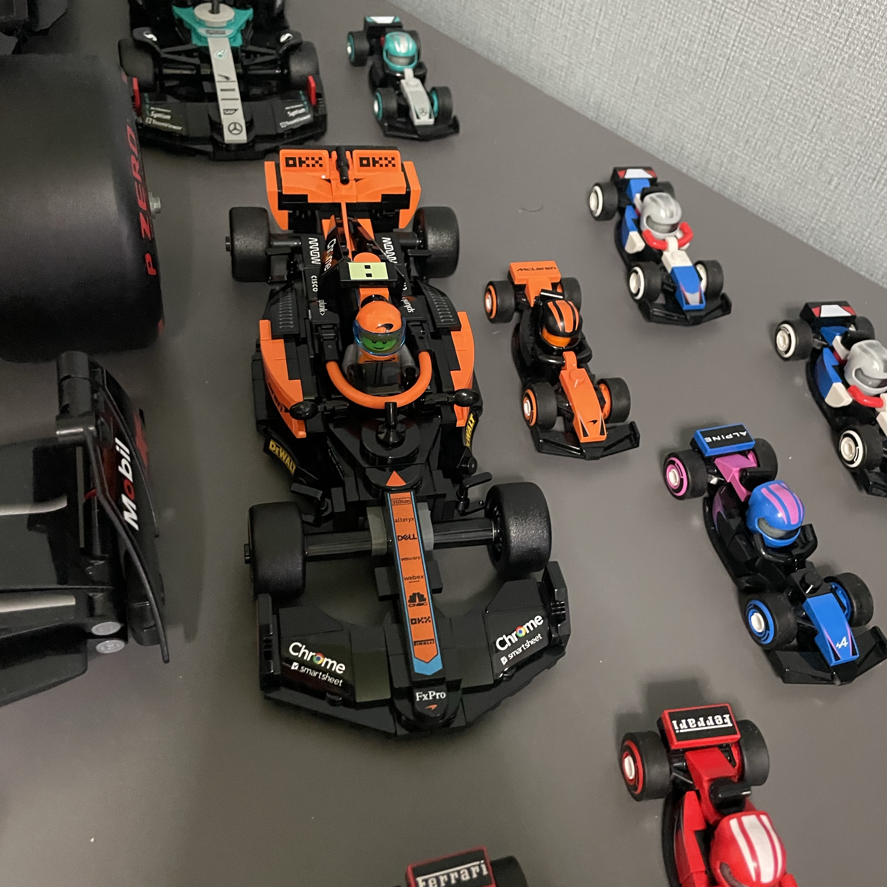 Lego Speed Champions McLaren F1 Team MCL38 Race Car 착용 스타일