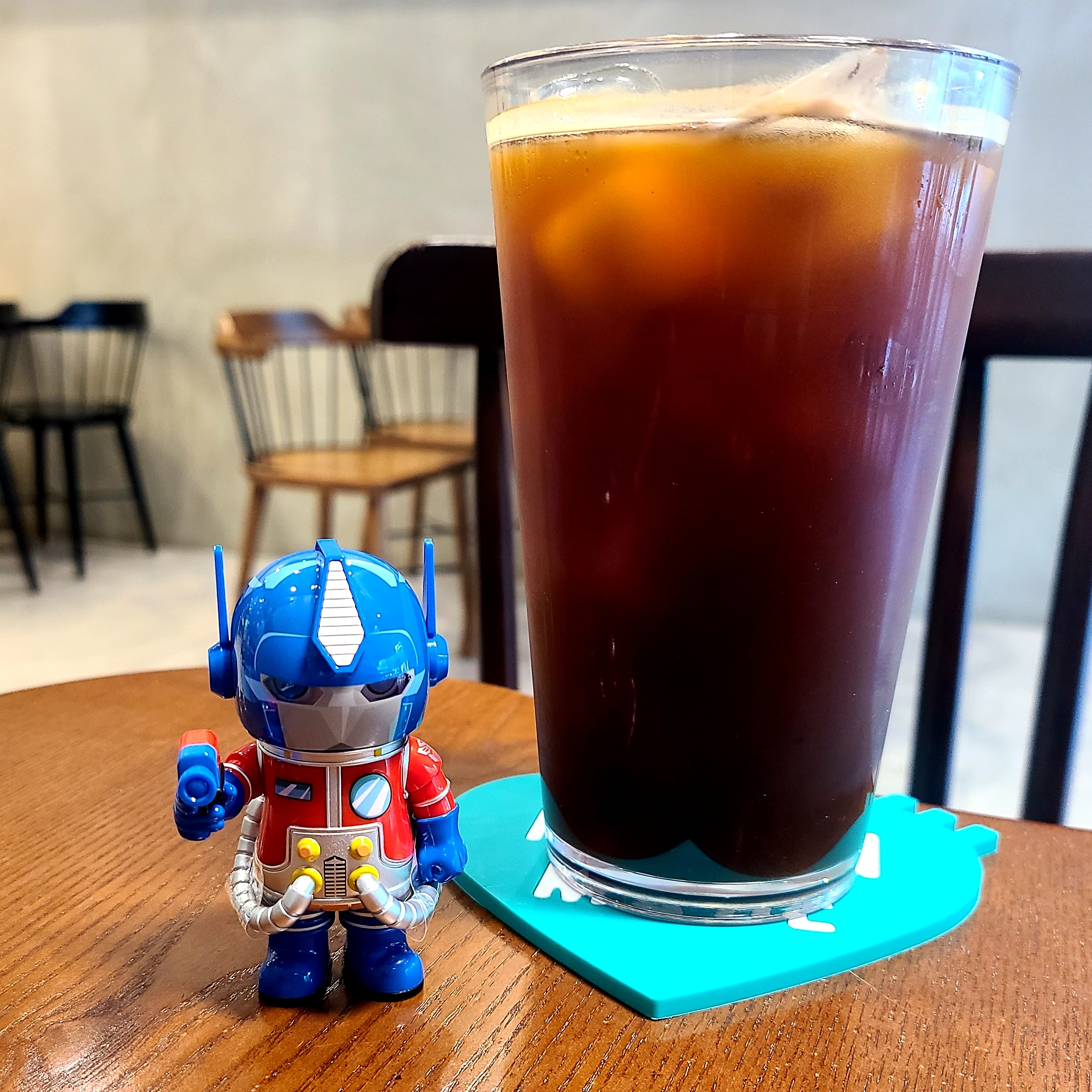 Pop Mart Mega Space Molly 100% Series4 Optimus Prime (Opened Case), Human Made Heart Rubber Coaster Green 착용 스타일 - 1