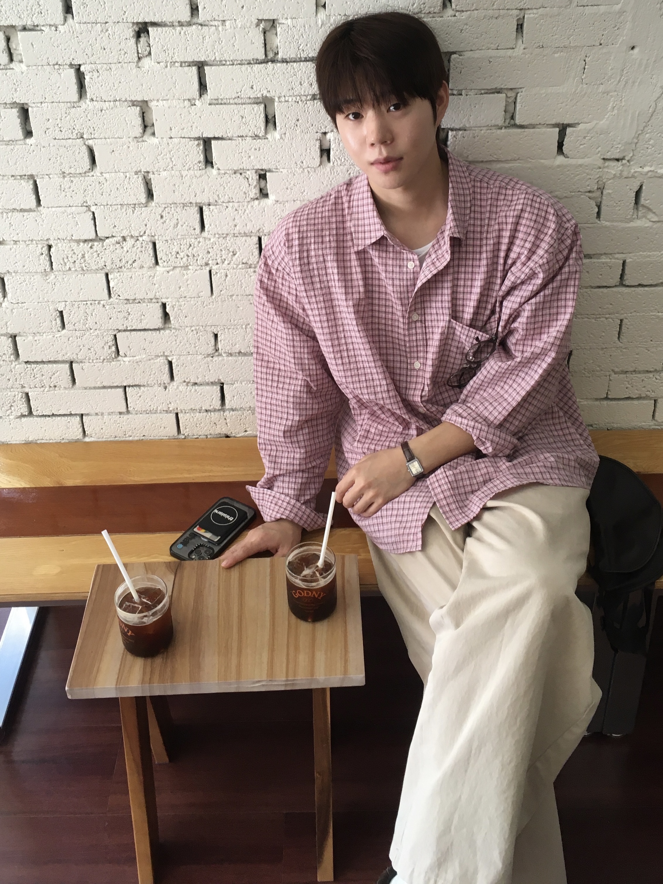Pemont Dress Dark brown, Casio LTP-V007L-9B 착용 스타일 - 2