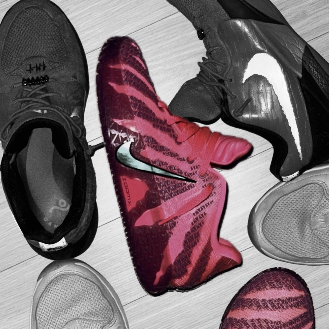 Nike Ja 3 EP Max Volume, Nike Ja 2 EP Tree Top 착용 스타일 - 1