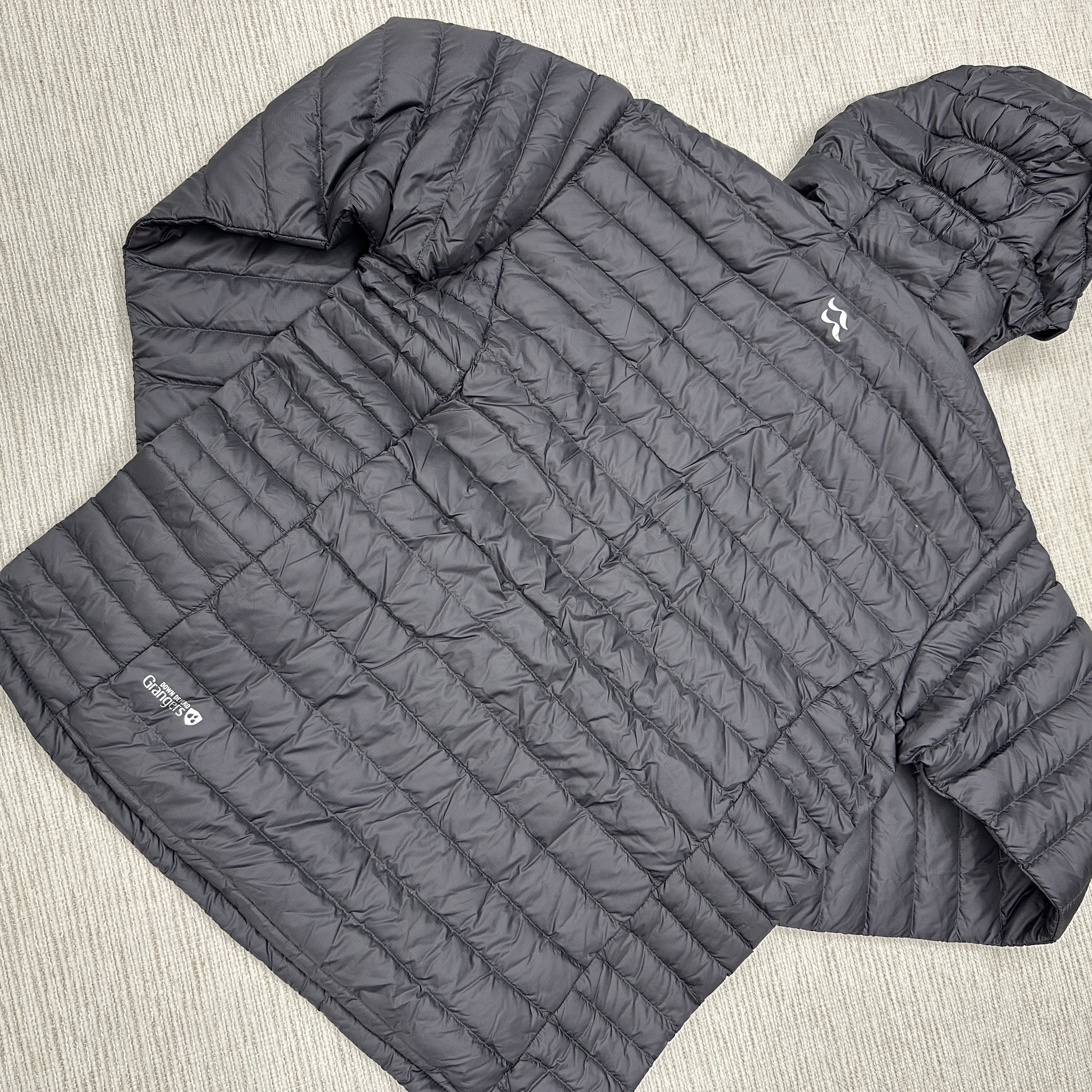 Rab Microlight Alpine Jacket Graphene 착용 스타일 - 4