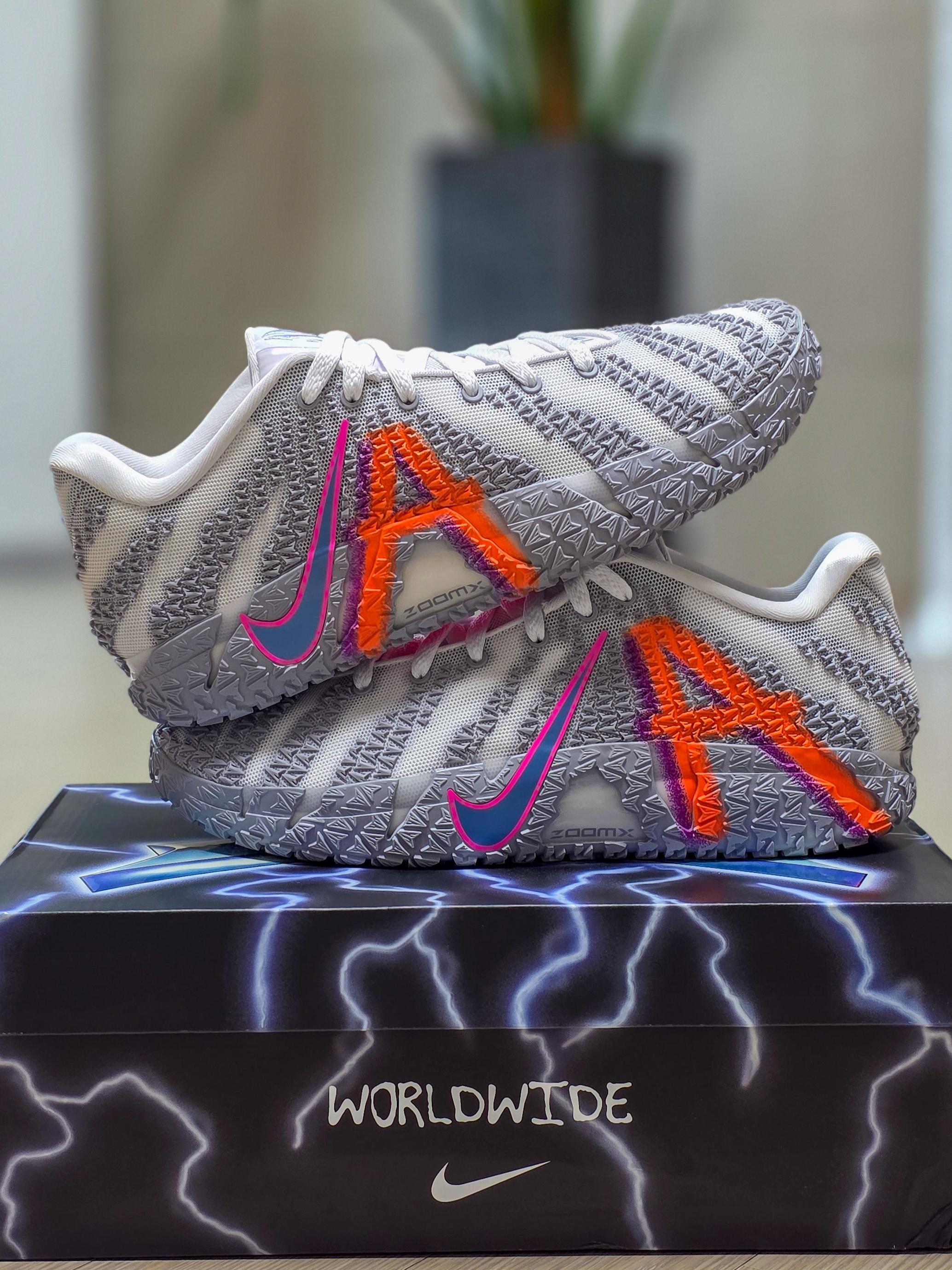 Nike Ja 3 EP Light Show 착용 스타일 - 1