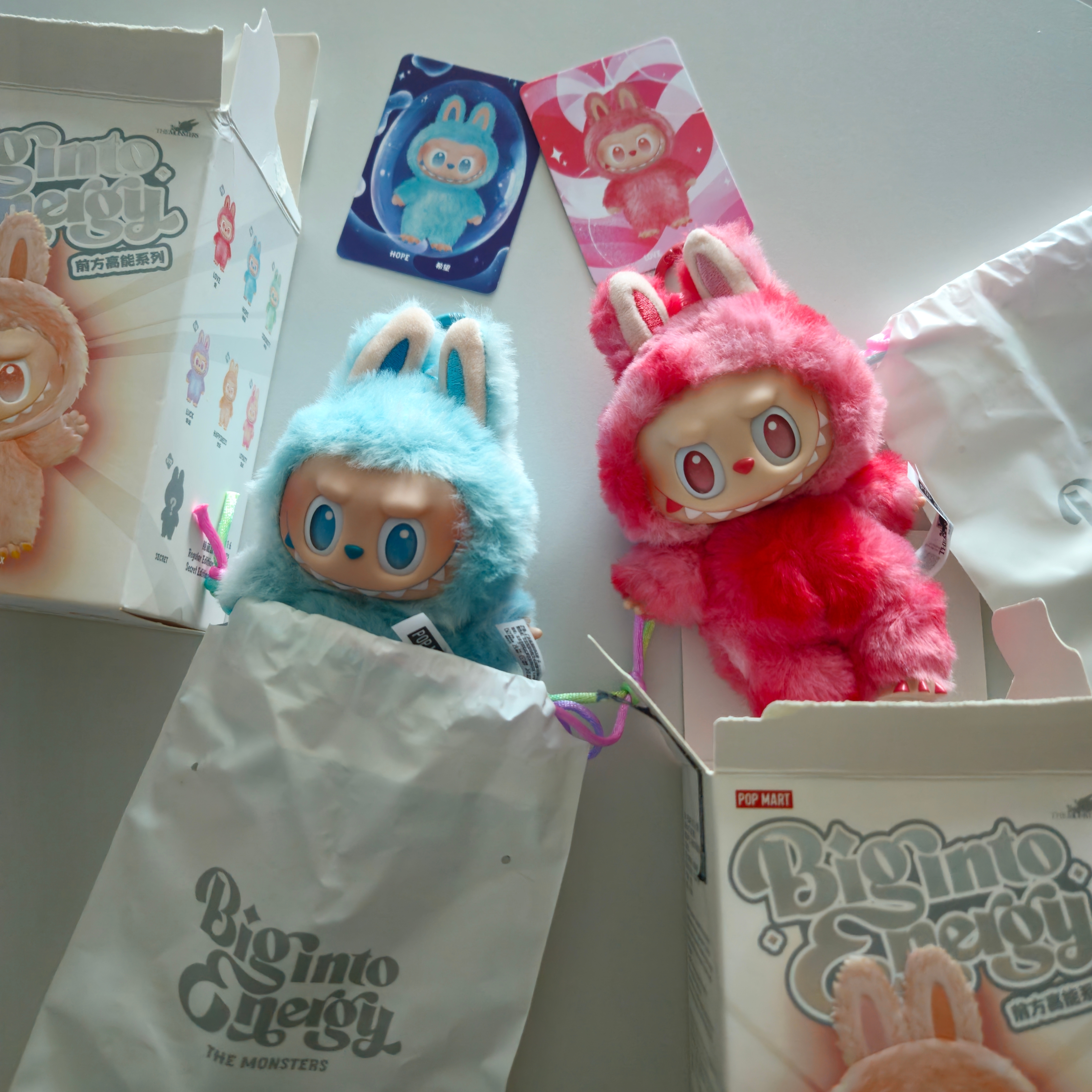 Pop Mart Labubu The Monsters Highlight Series Sealed Case (Bundle of 2/1 Blind Box) 착용 스타일