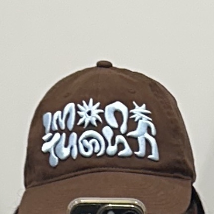 Dominant Star Kids Cap Brown 착용 스타일