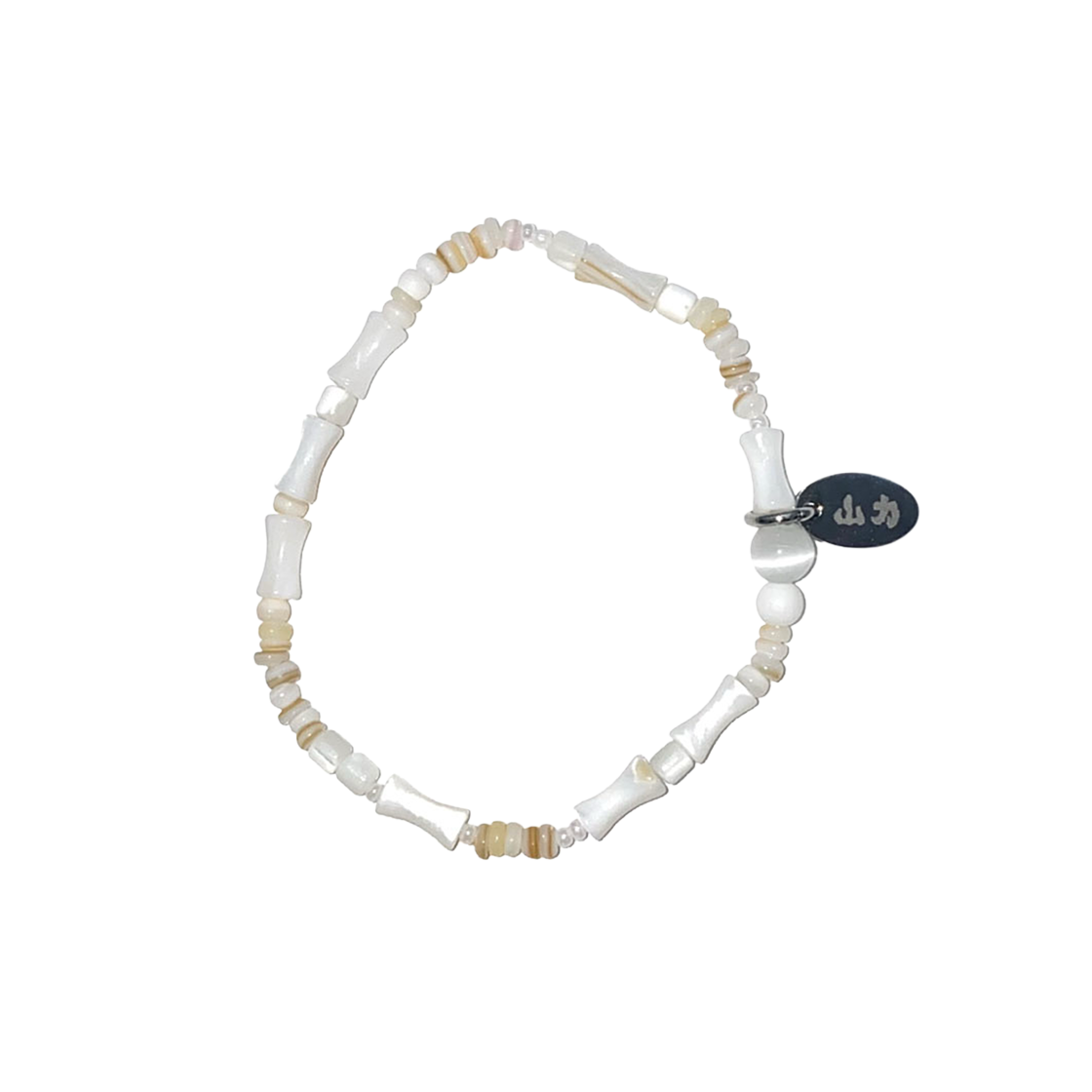 산리 본 브레이슬릿 화이트