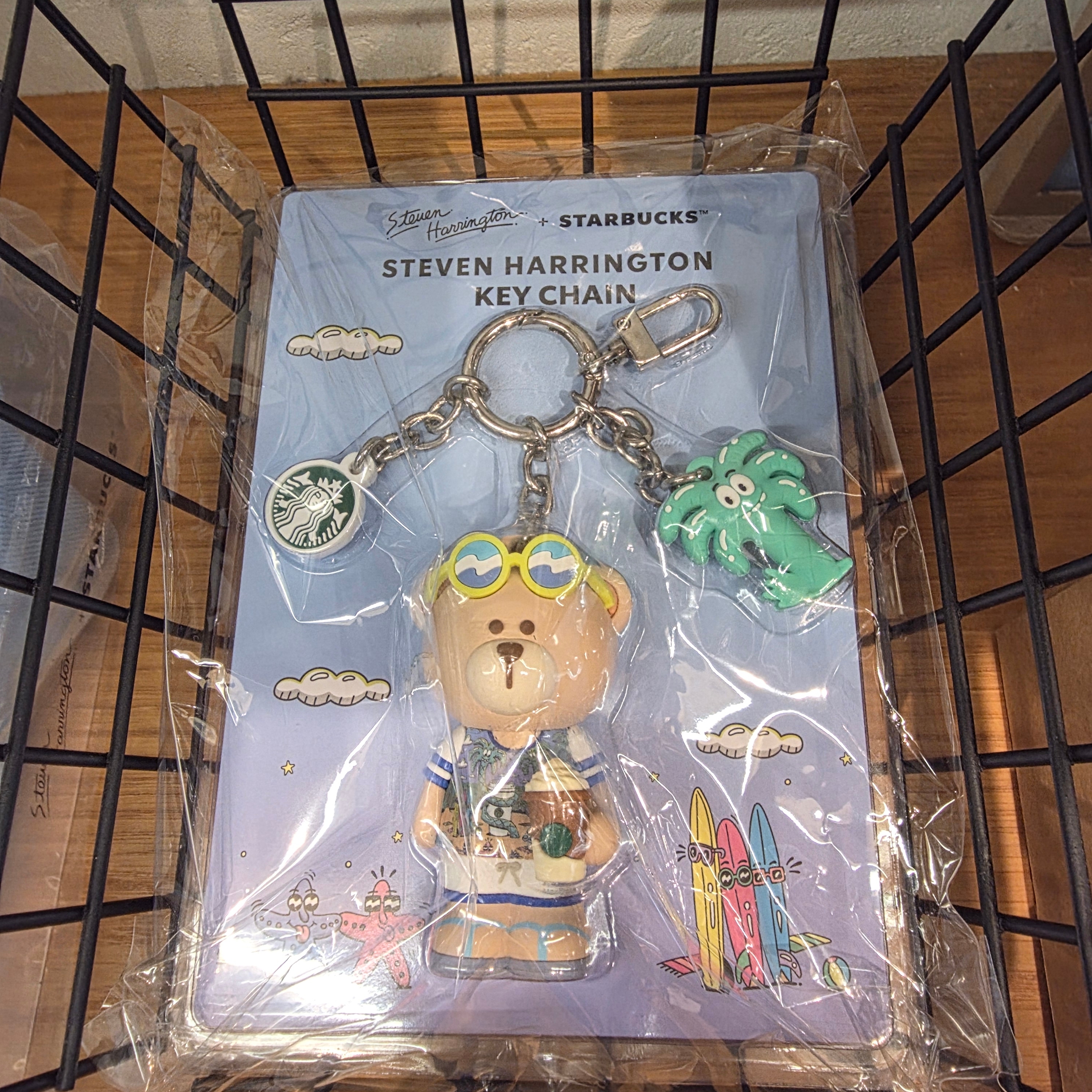 Pop Mart Ted2 Teddy Bear Action Plush Pendant Raincoat Bear (Opened Case) 착용 스타일 - 4