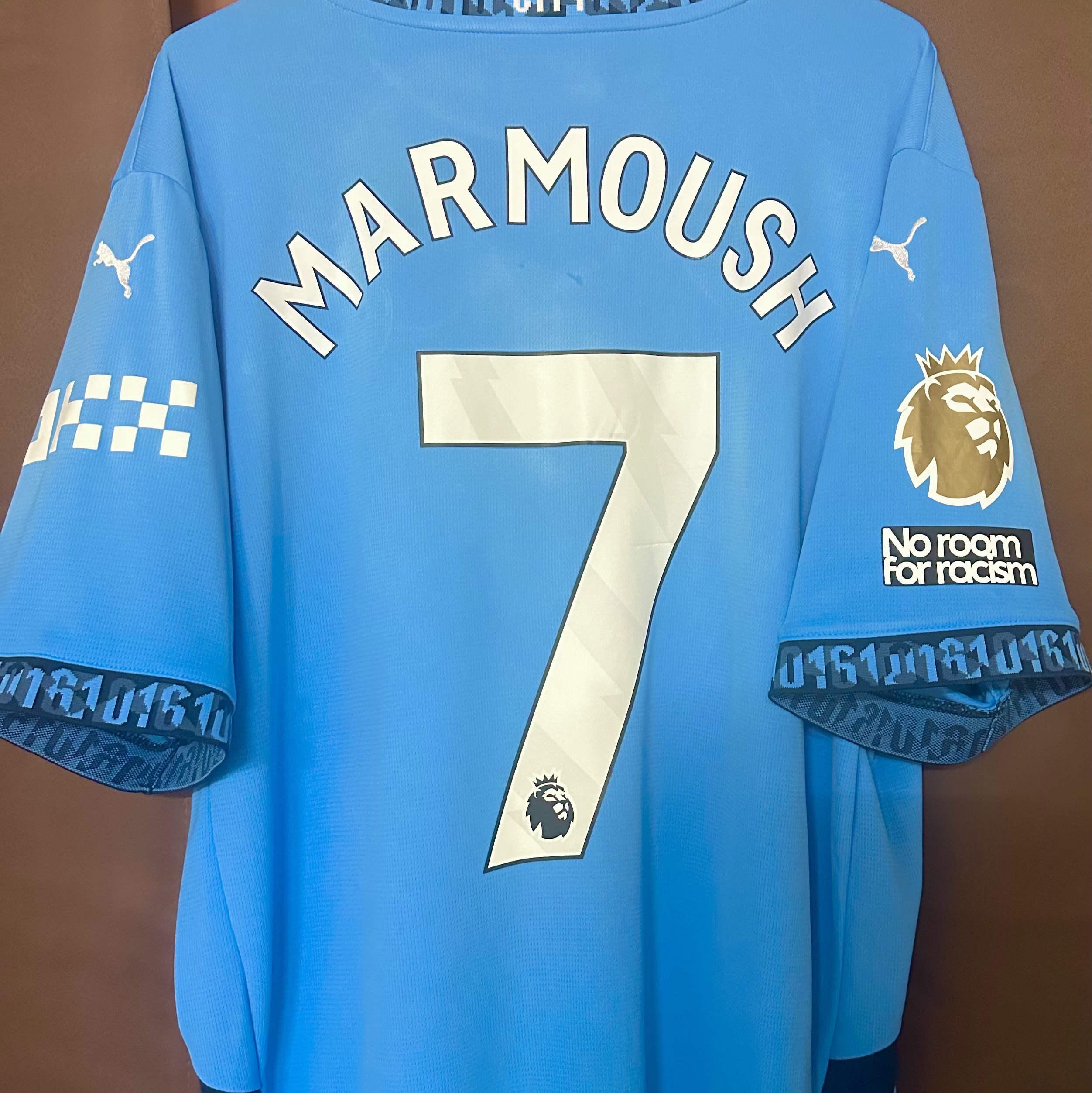 Puma Manchester City 2024/25 Home Jersey Team Light Blue (Non Marking Ver.) 착용 스타일 - 1
