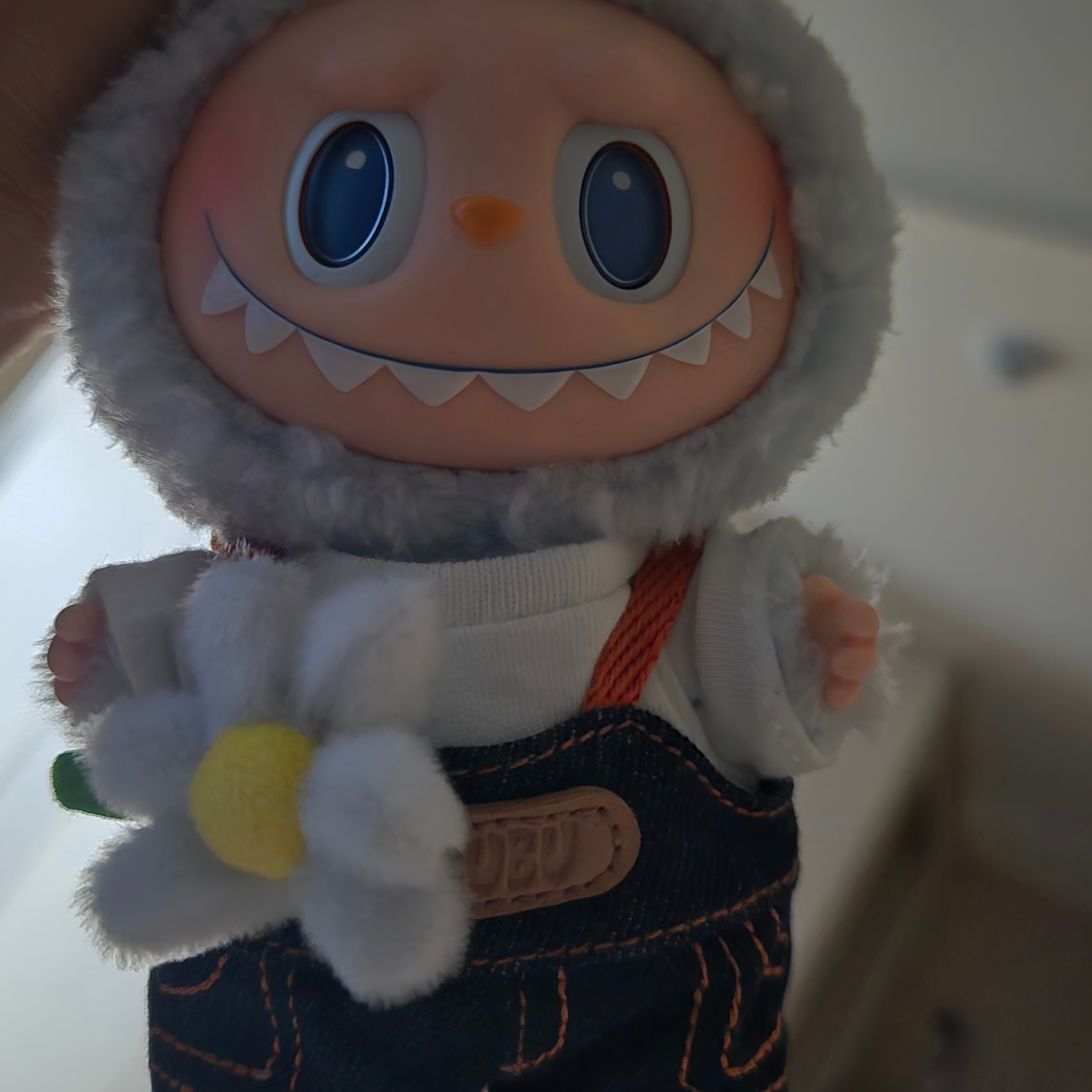 Pop Mart Fall In Wild Labubu Series Toy Keyring 착용 스타일
