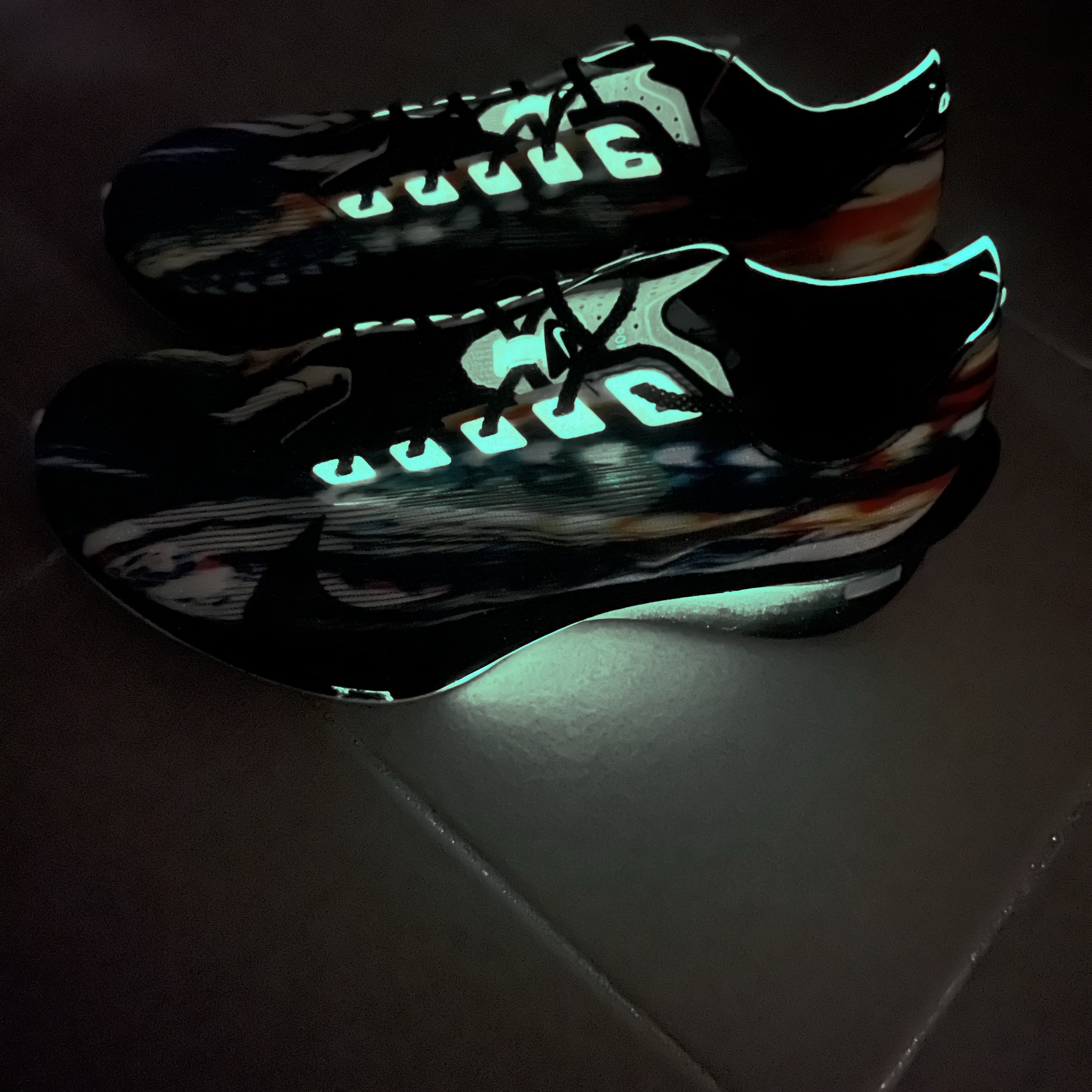 Nike ZoomX Vaporfly Next% 4 Premium Multi Color White 착용 스타일 - 2