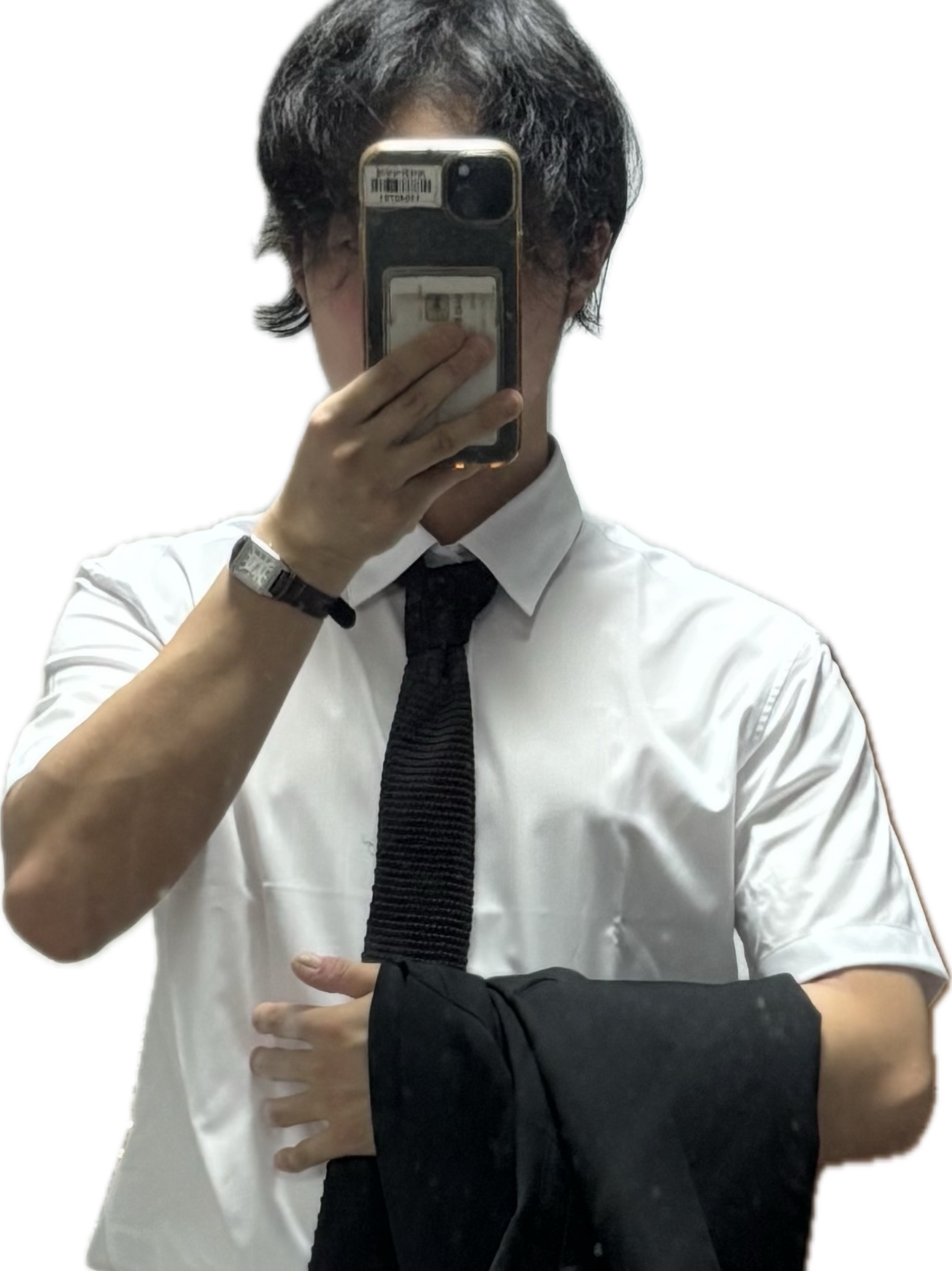 Casio LTP-V007L-7B2, Millo Archive Editorial Jacket Black 착용 스타일 - 1