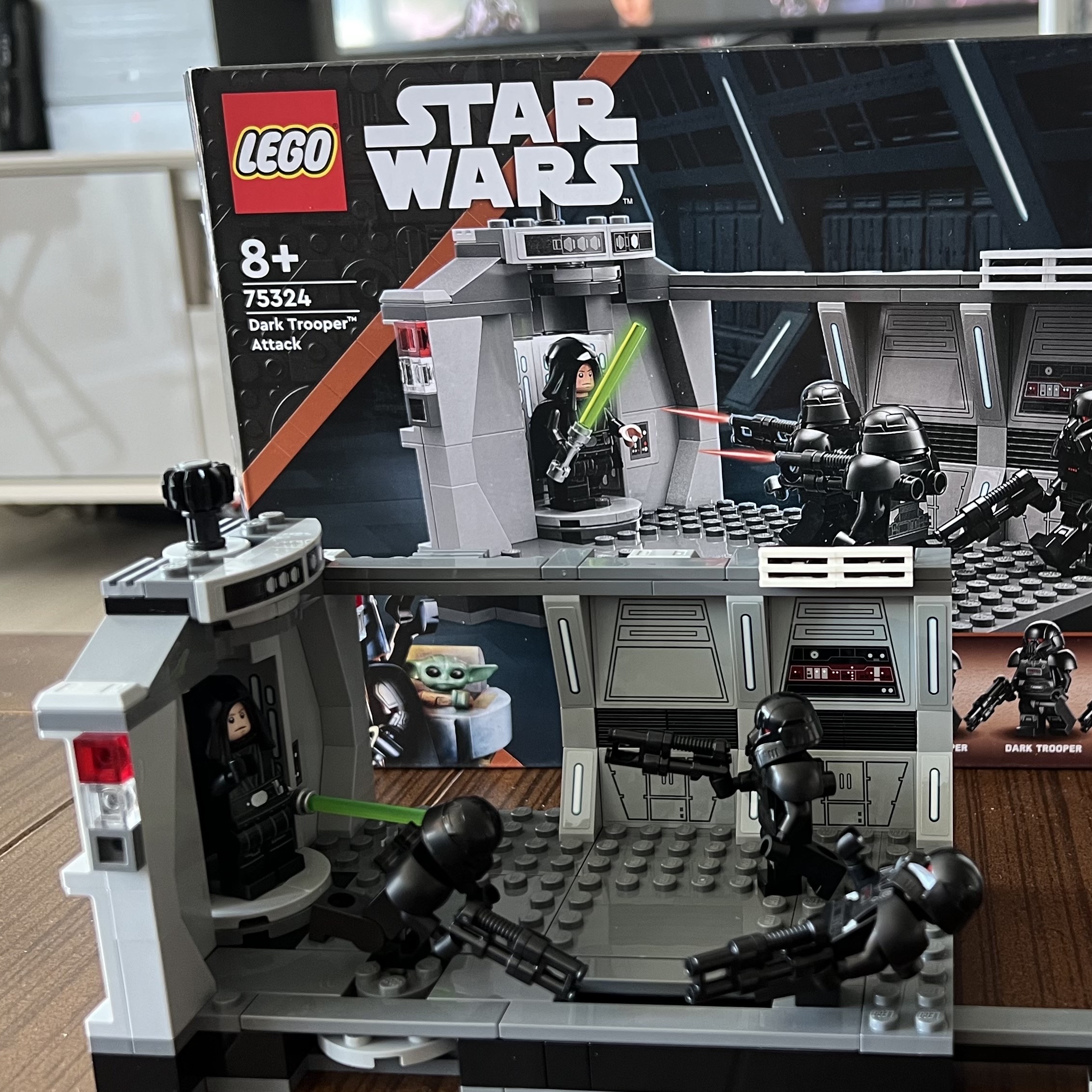Lego Star Wars Dark Trooper Attack 착용 스타일 - 2