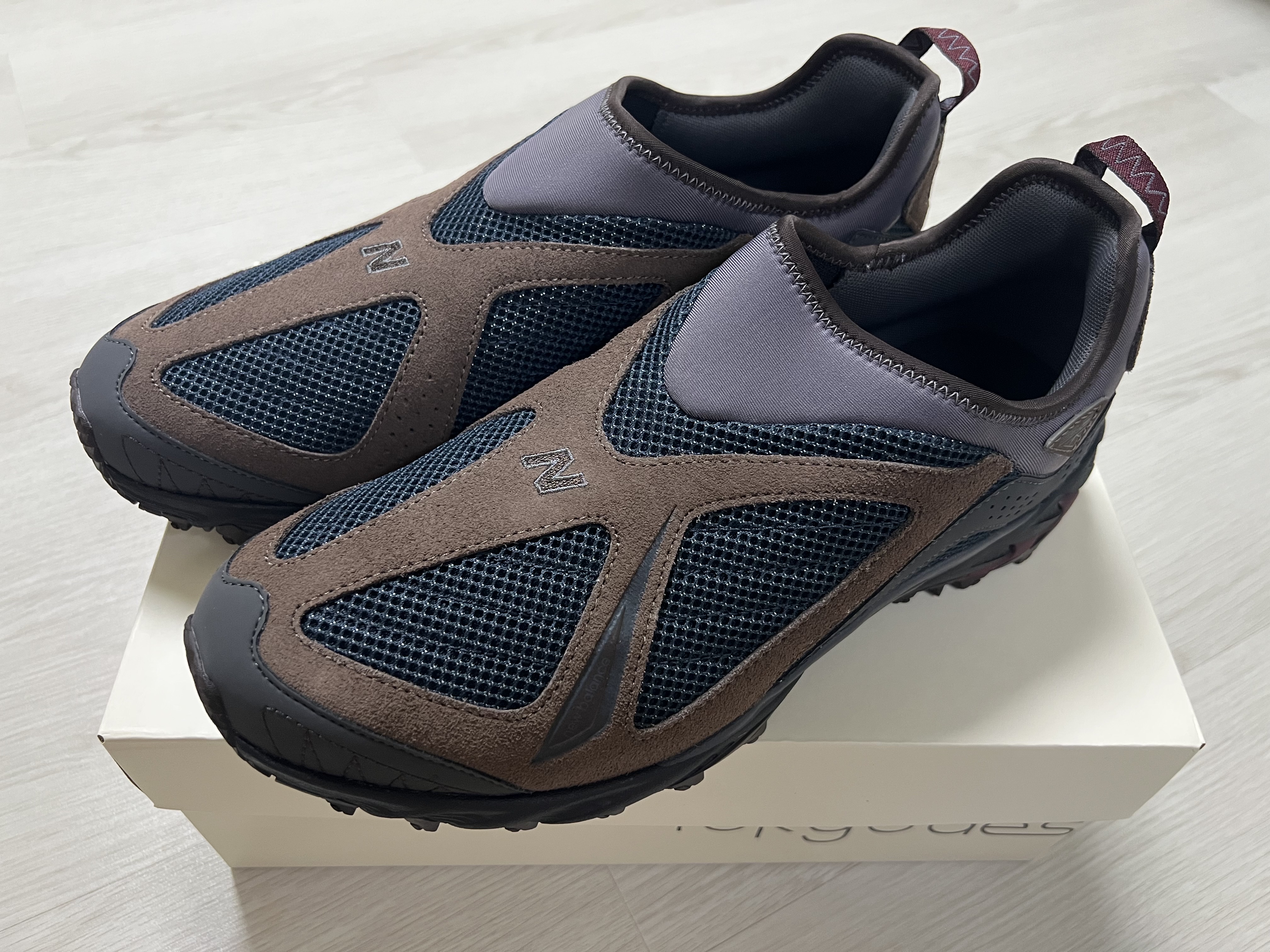 New Balance x Tokyo Design ML610S Outerspace Dark Mushroom 착용 스타일